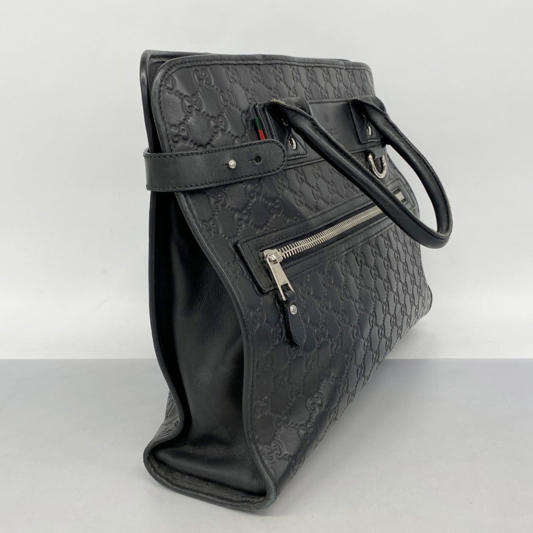 Gucci Sherry Line Guccissima Tote Bag Leather Men's and