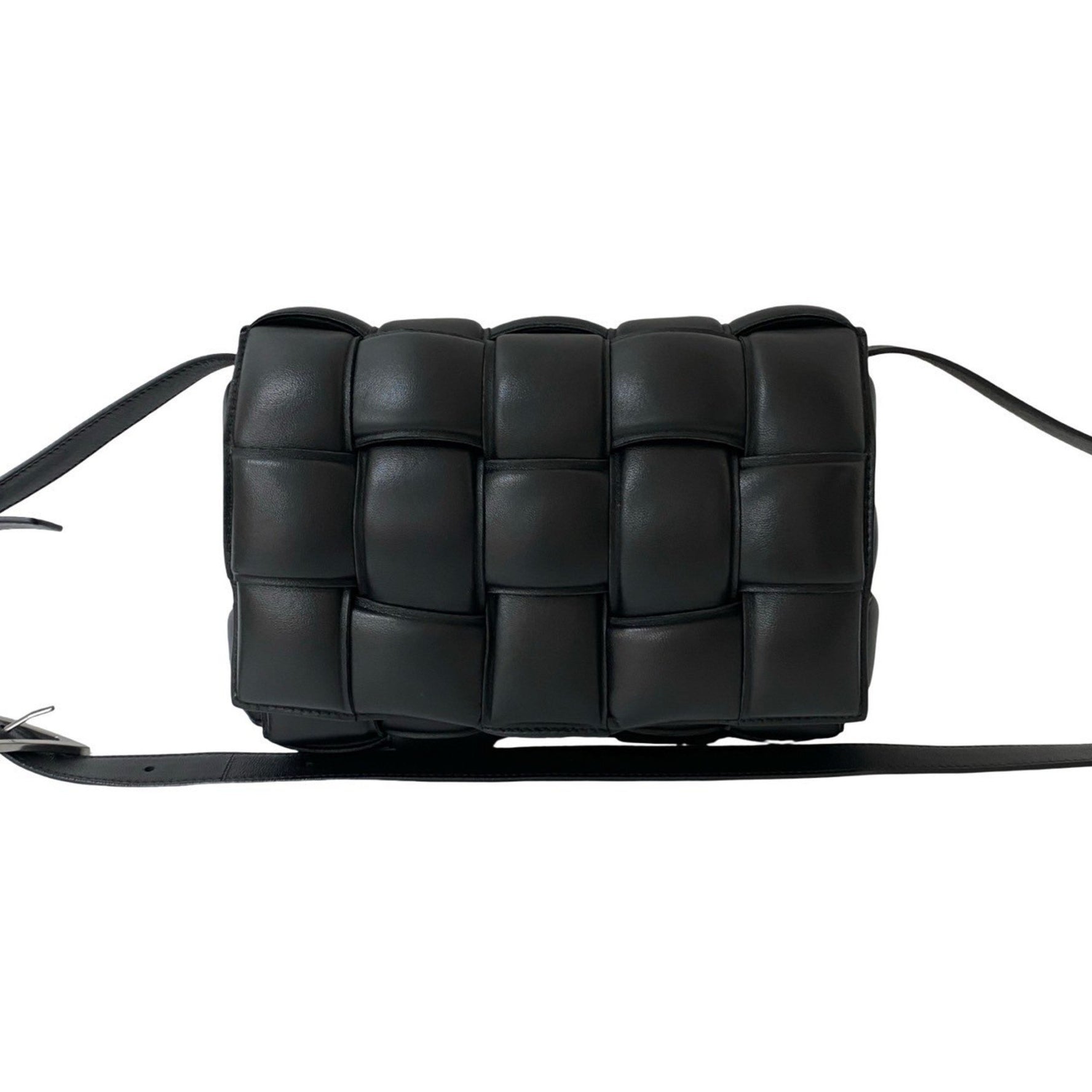 BOTTEGA VENETA Padded Cassette Leather Shoulder Bag/Pochette/Sacoche in 945-2