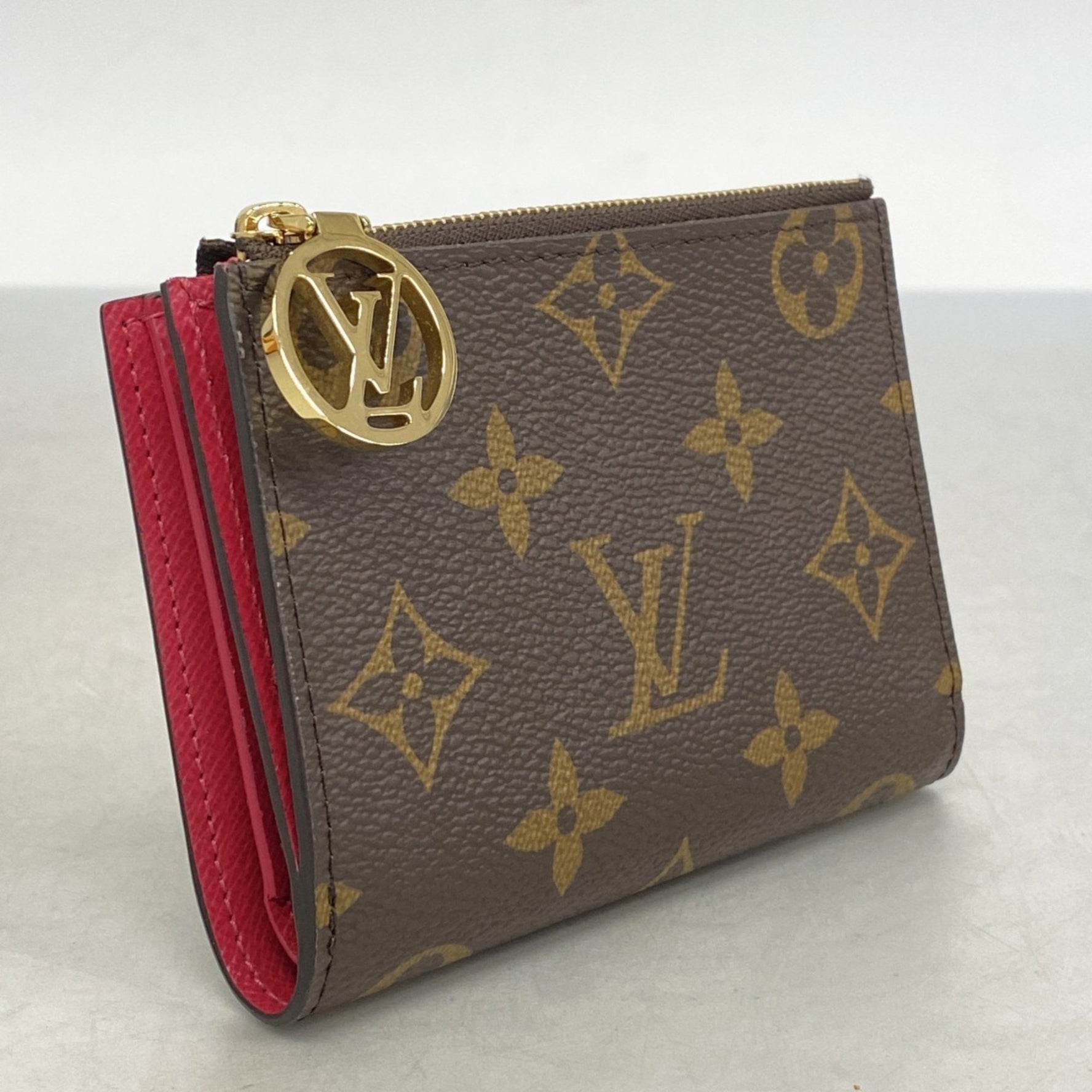 Louis Vuitton Monogram Portefeuille Lisa Wallet M11380 Brown Women's