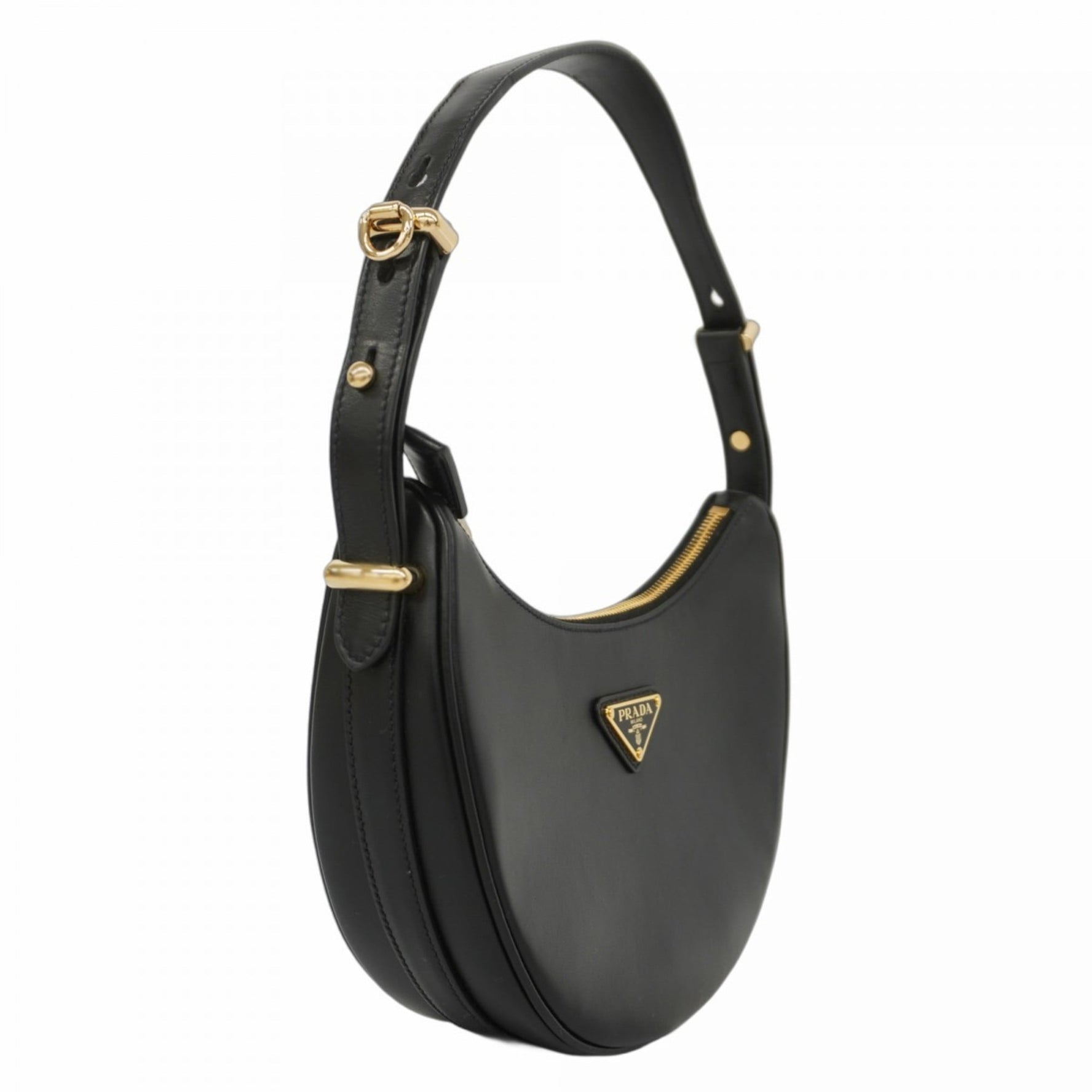 Prada Arke Leather Handbag, Bag