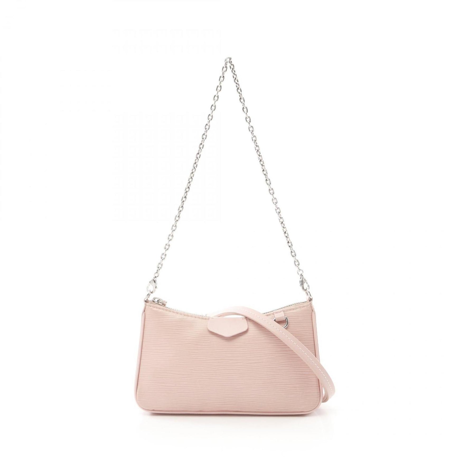 Louis Vuitton Easy Pouch Shoulder Bag Leather Epi Pink