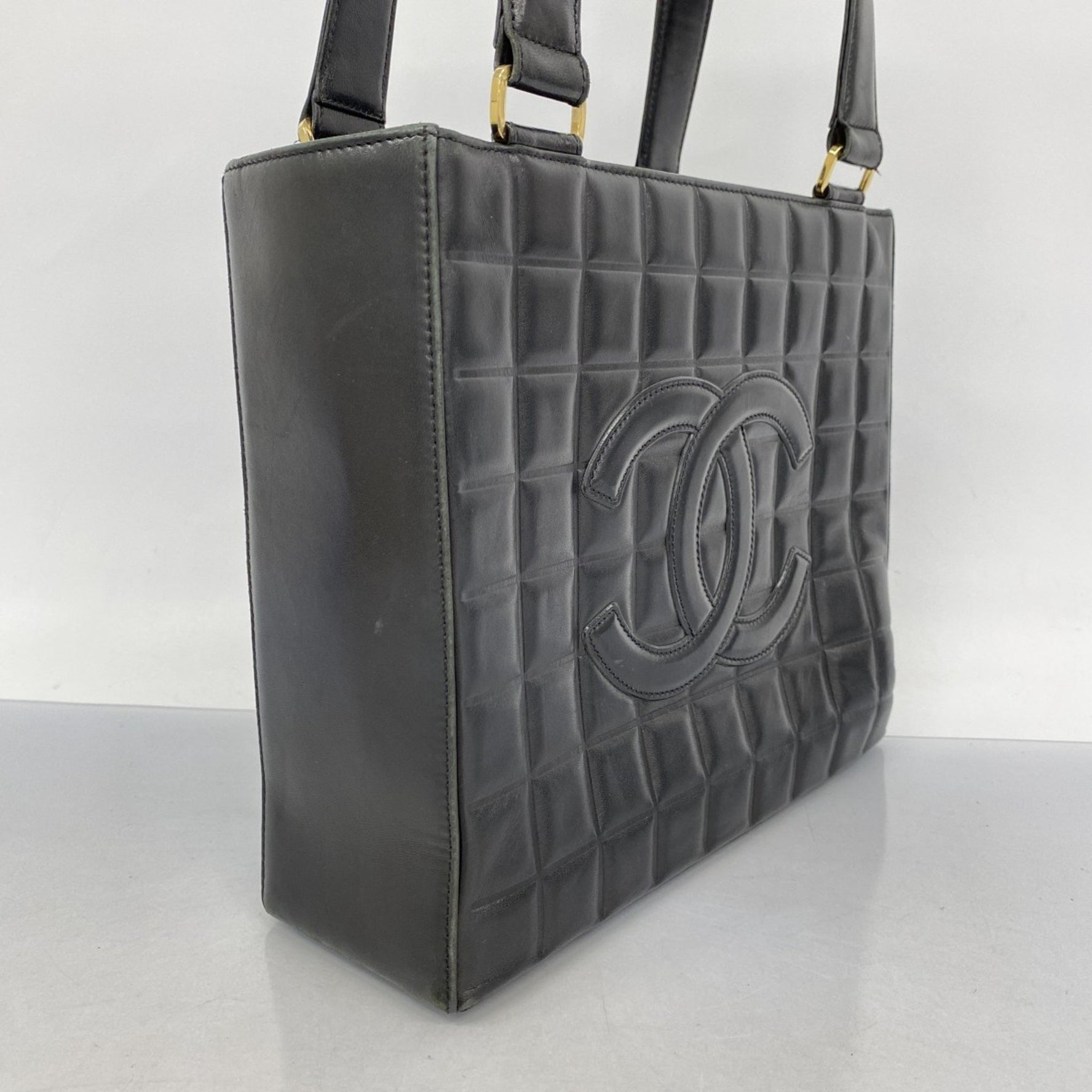 Chanel Chocobar Tote Bag, Lambskin