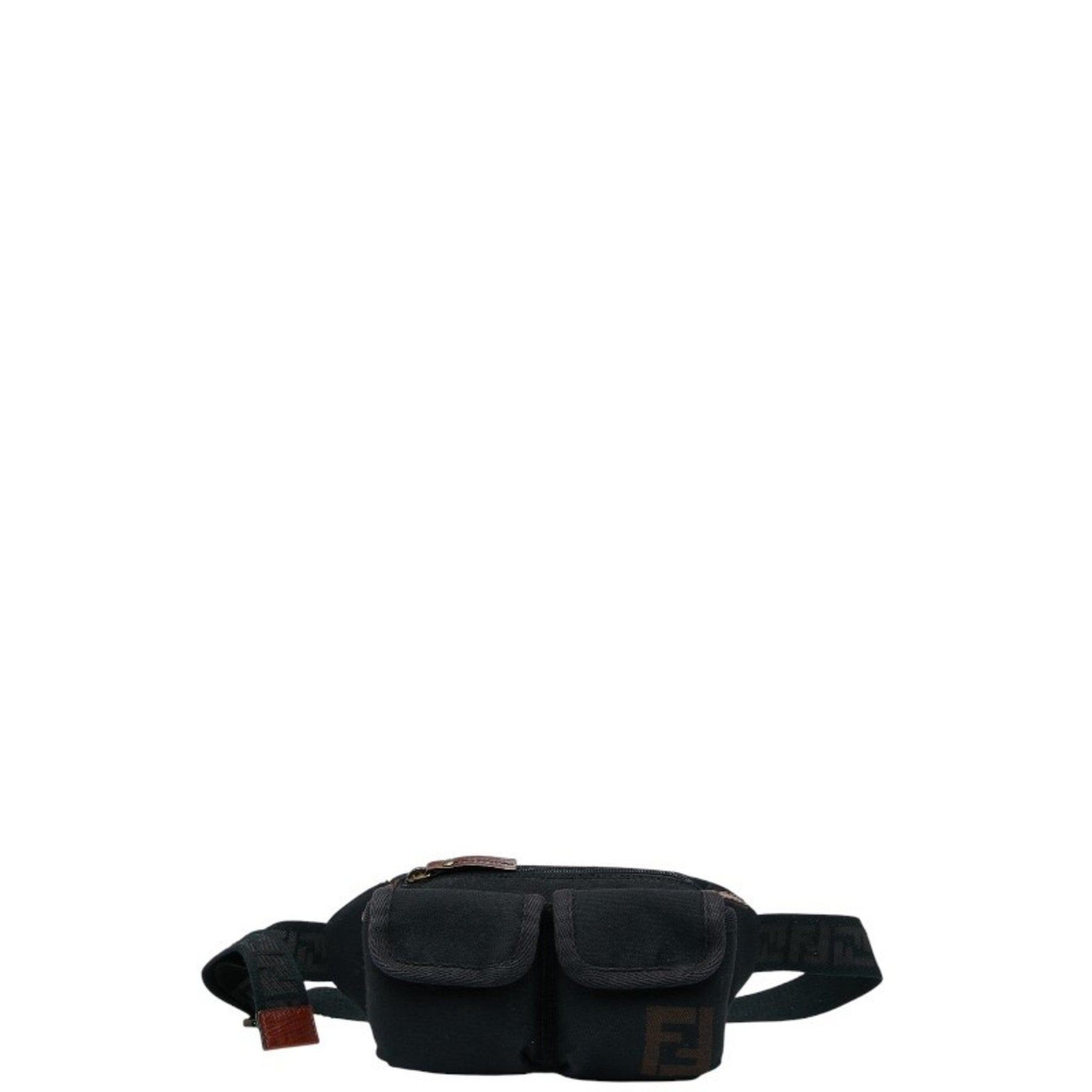 FENDI Zucca Body Bag Canvas