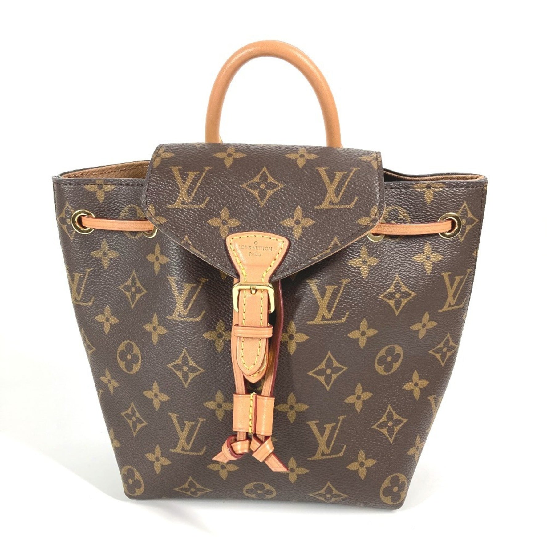 Louis Vuitton Monogram Montsouris NM BB Backpack Bag Canvas
