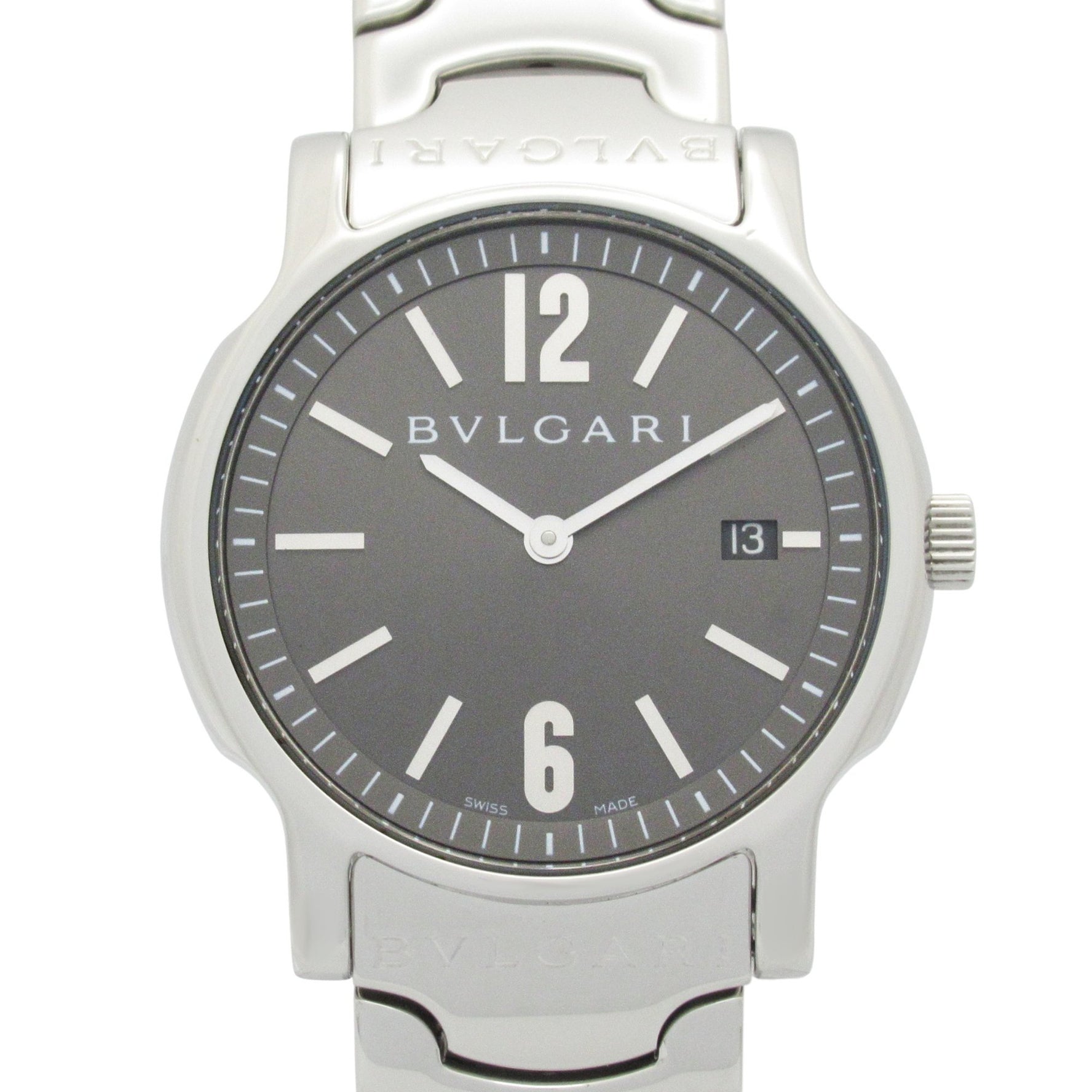 BVLGARI Solotempo Stainless Steel Watch