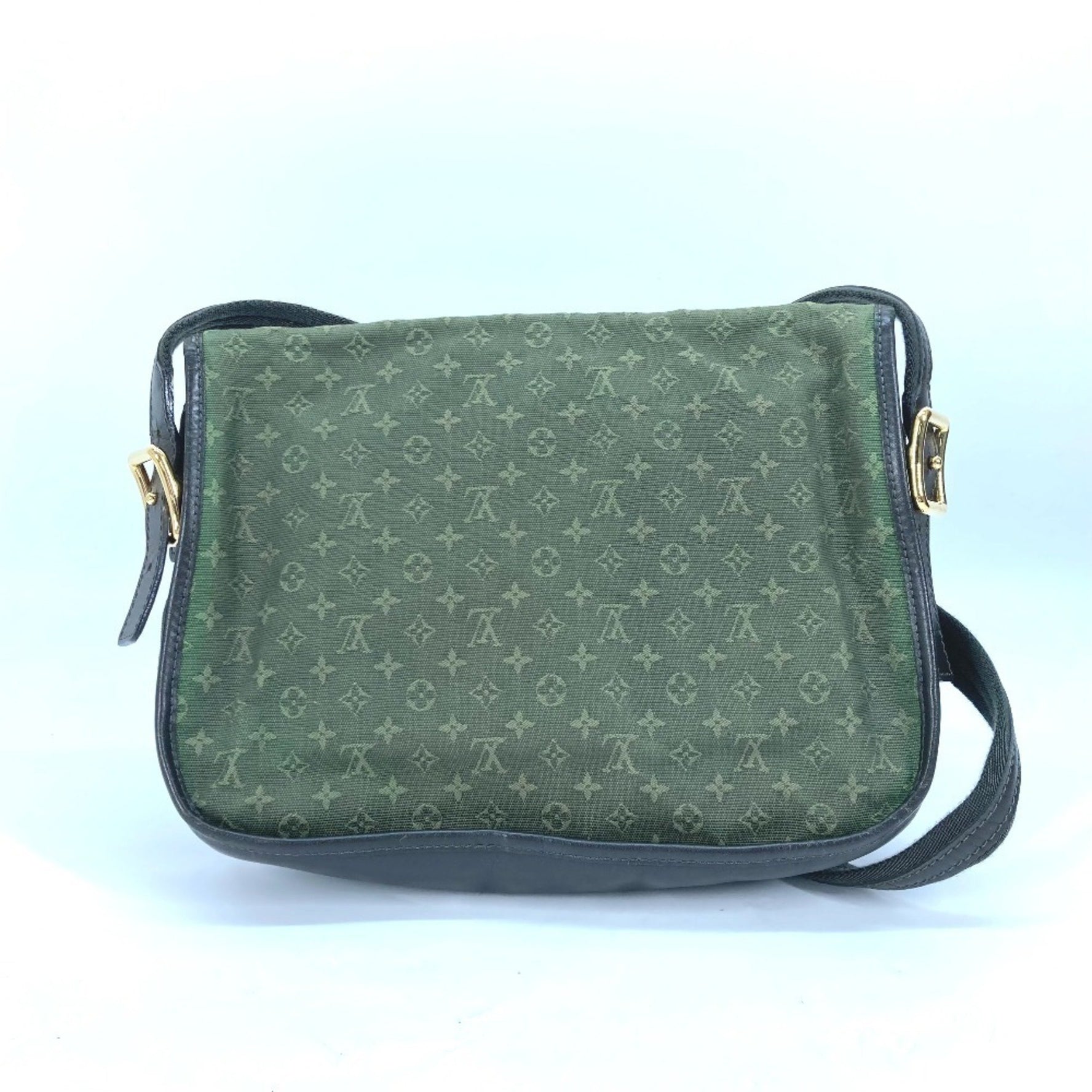 LOUIS VUITTON M92673 Monogram Mini Bélanger Pochette Shoulder Bag in Canvas, Women's, Khaki