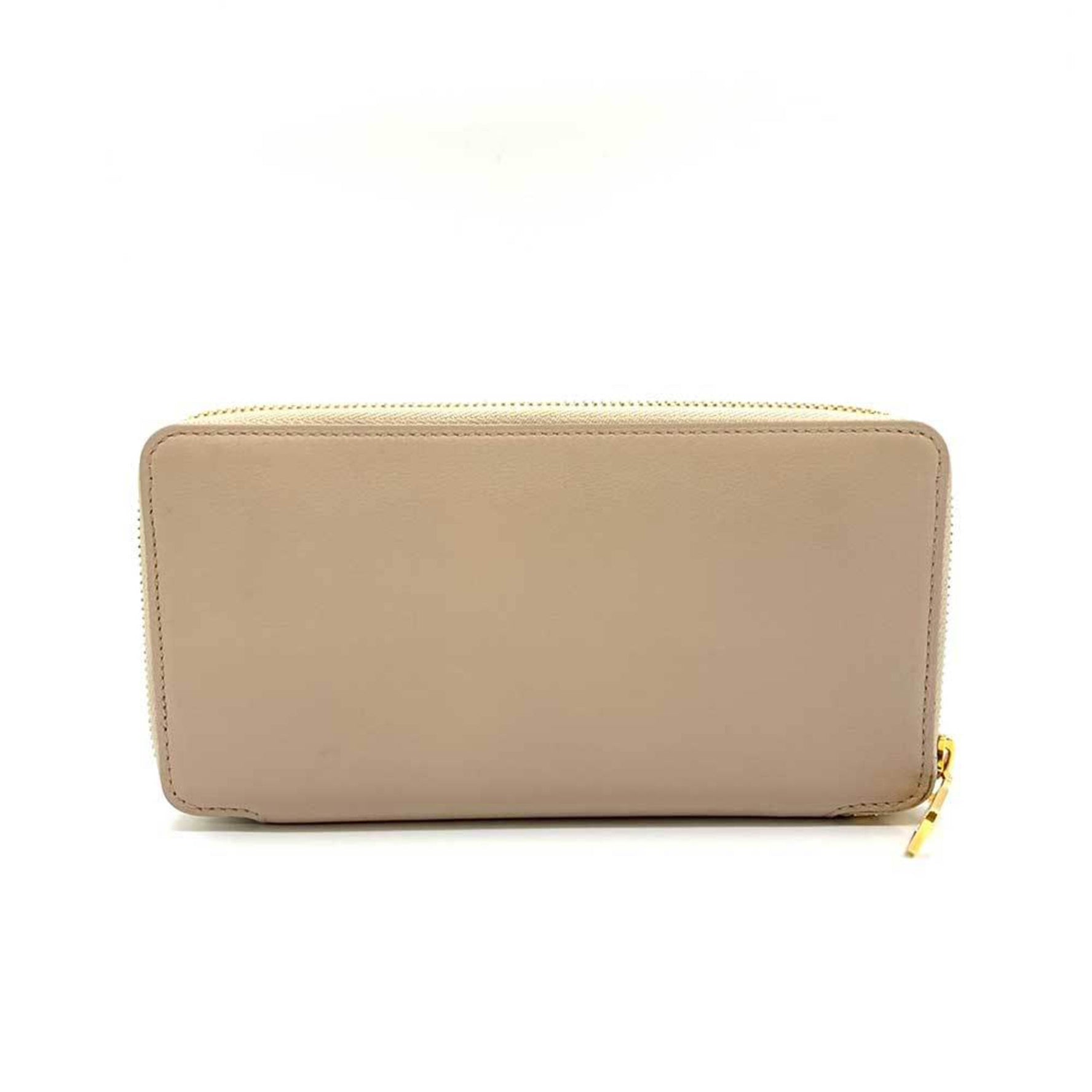 Louis Vuitton Wallet Portofeuillena Gale Parnasea Long Round Goatskin Leather LOUISVUITTON