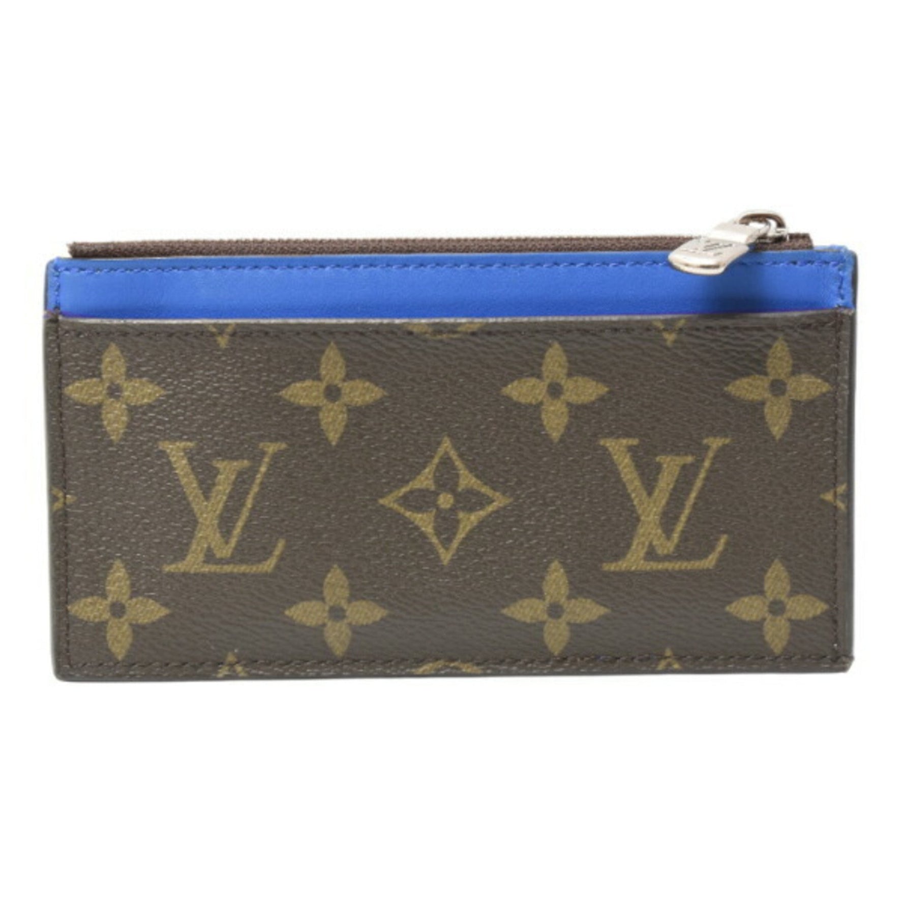 Louis Vuitton Men's Wallet Coin Card Holder Color Mania Monogram Macassar Business Holder/Card Case Wallet/Coin