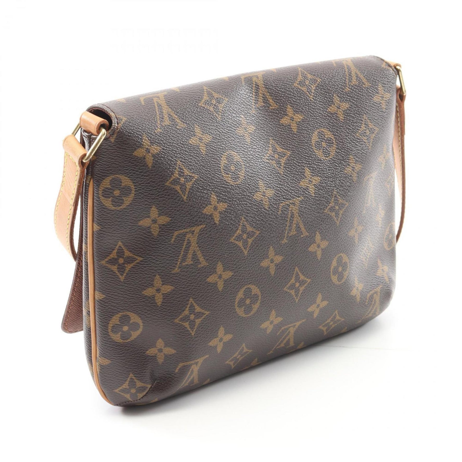 Louis Vuitton Musette Tango Long Strap Shoulder Bag, Coated Canvas and Leather, Monogram, Brown