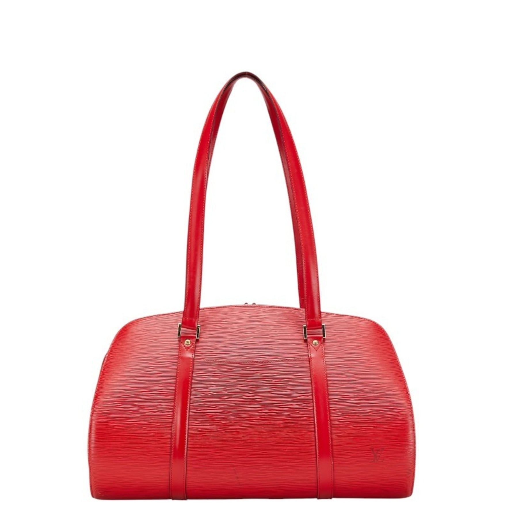 Louis Vuitton Epi Solferino 45 Shoulder Bag Boston Castilian Red Leather