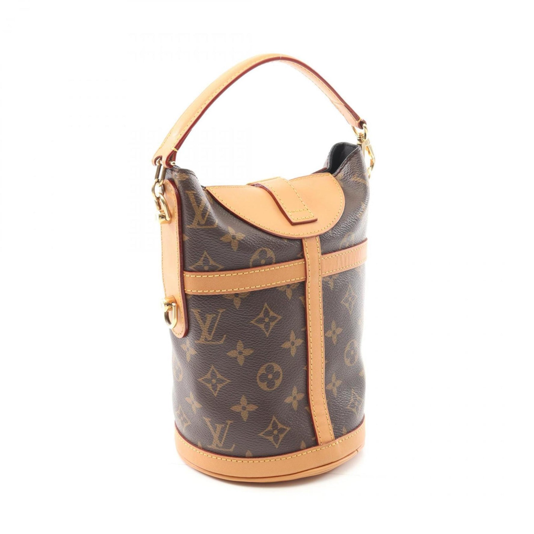 Louis Vuitton Duffle Bag, Handbag, Coated Canvas and Leather, Monogram