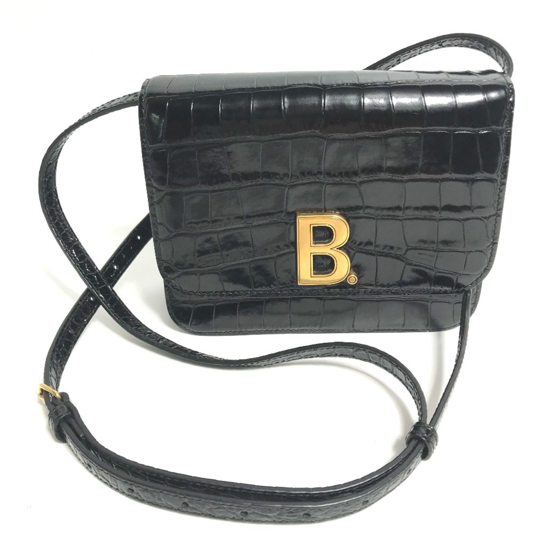 Balenciaga 2WAY Clutch bag pouch Crossbody bag Shoulder Bag Black