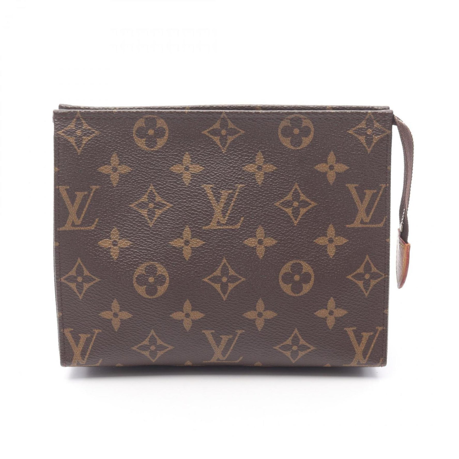 Louis Vuitton Poche Toilette 19 Pouch Monogram Brown