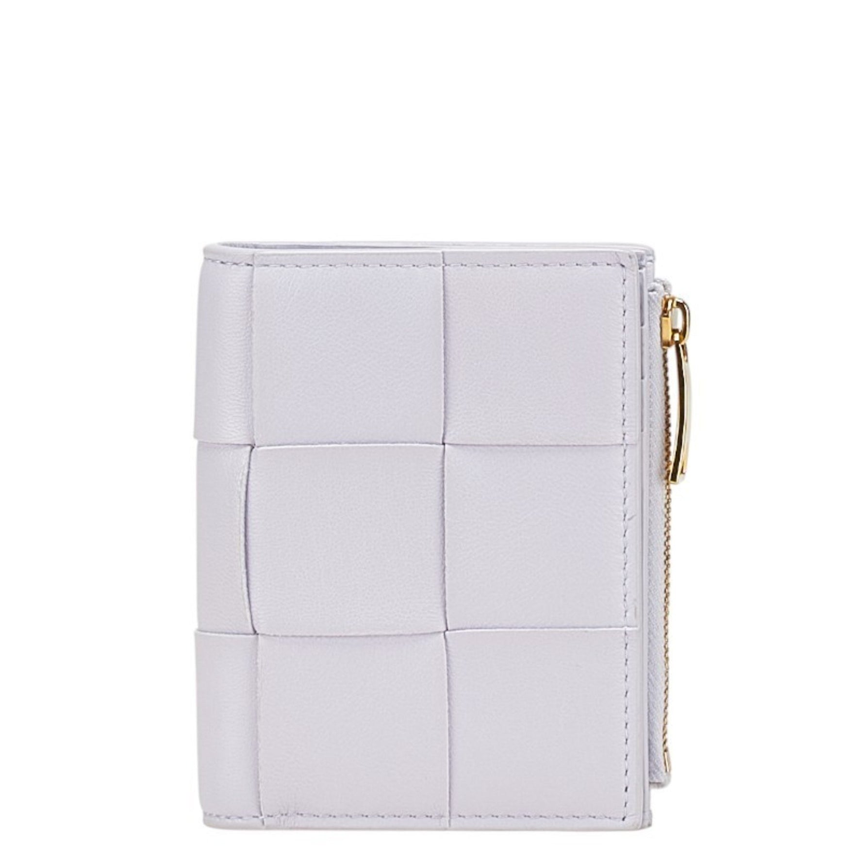 Bottega Veneta Maxi Intrecciato Bifold Wallet in Leather