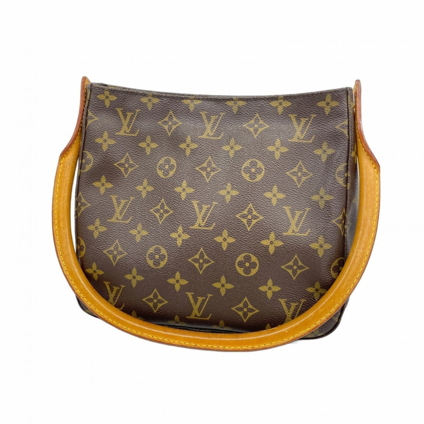 Louis Vuitton Monogram Looping MM Shoulder Bag M51146 Brown Women's