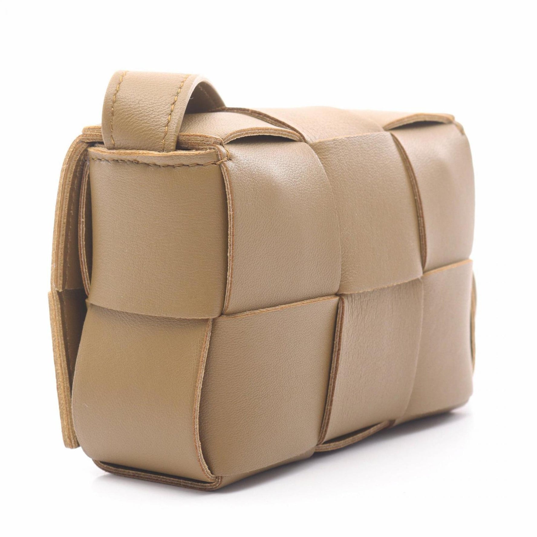 Bottega Veneta CANDY Cassette Mini Bag, Leather Shoulder