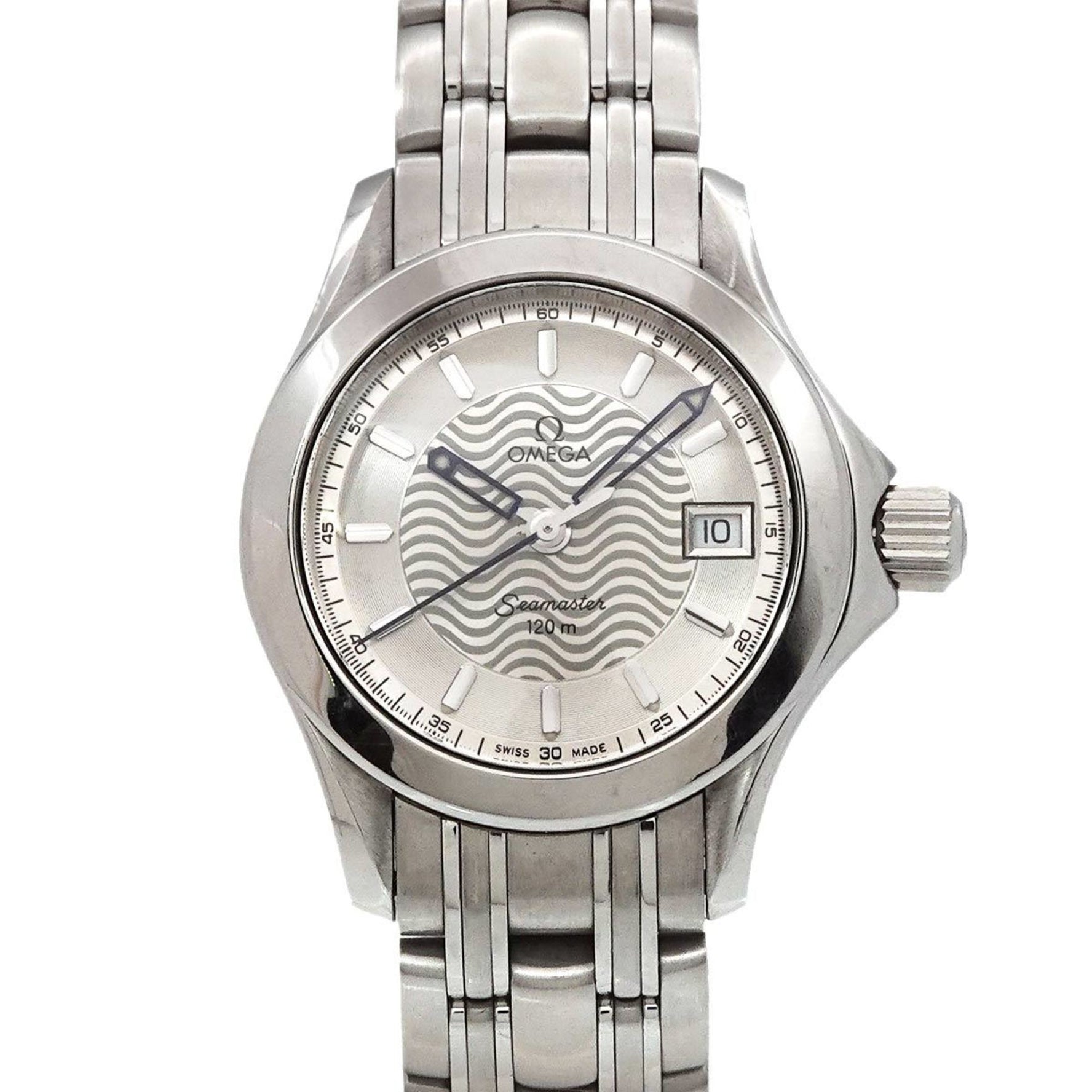 OMEGA Seamaster 120 2581 31 Watch with Date Display, Silver Quartz Movement