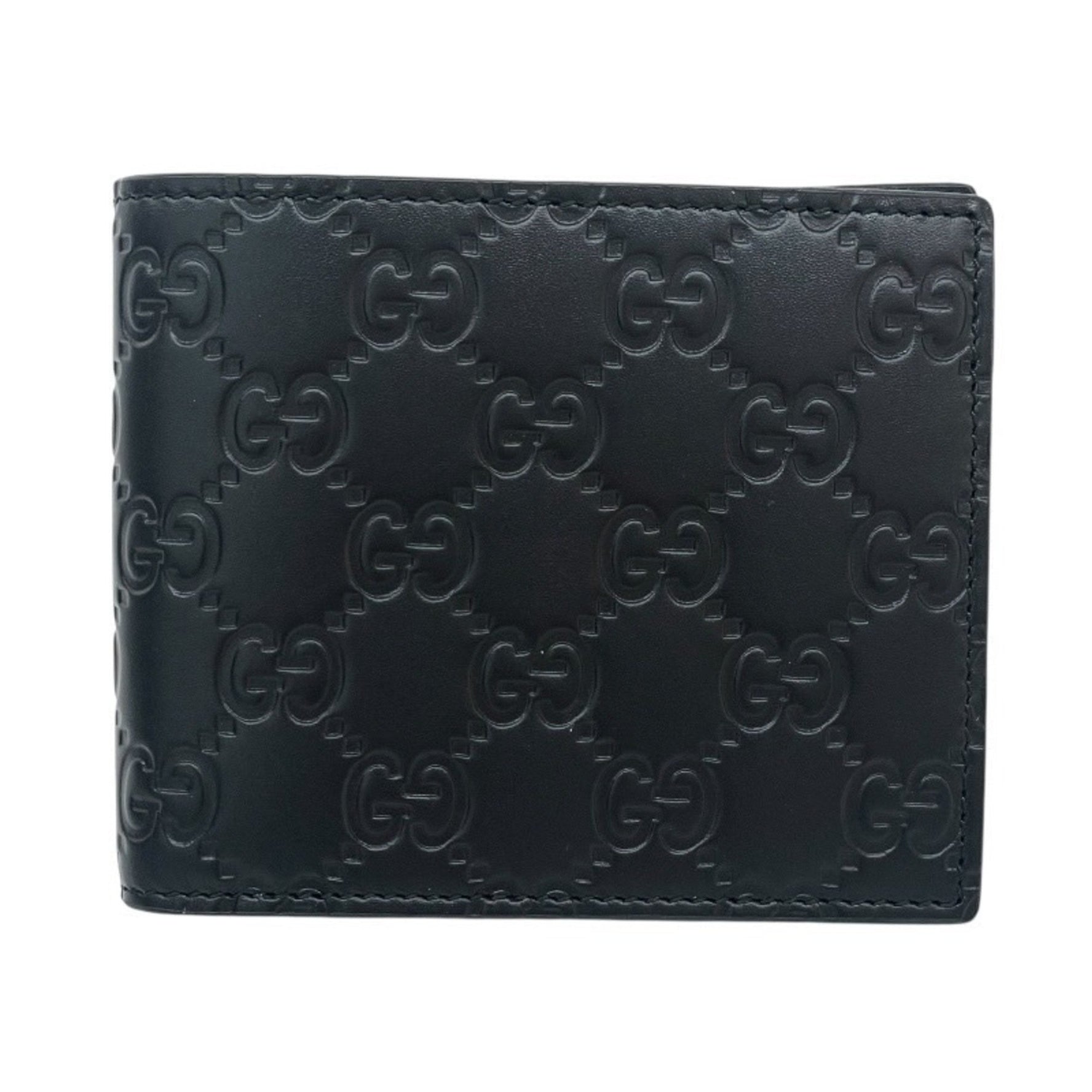 GUCCI Guccissima Leather Bifold Wallet