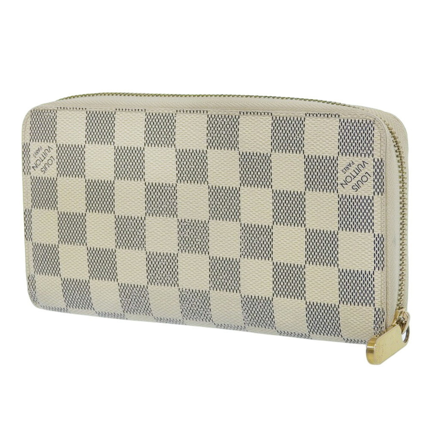 Louis Vuitton Damier Azur Zippy Wallet Round Long