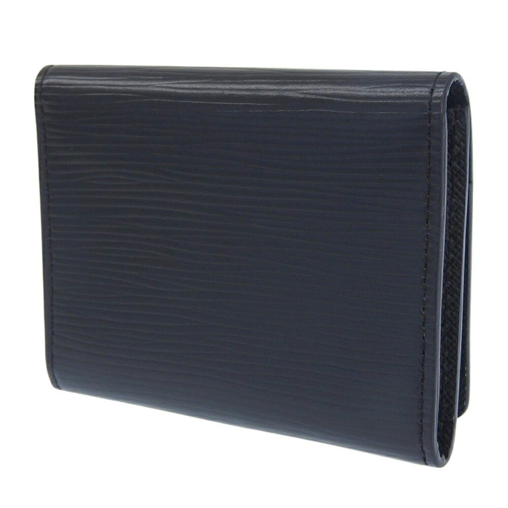 Louis Vuitton Like new Epi Envelope Carte de Visite Card Case Noir
