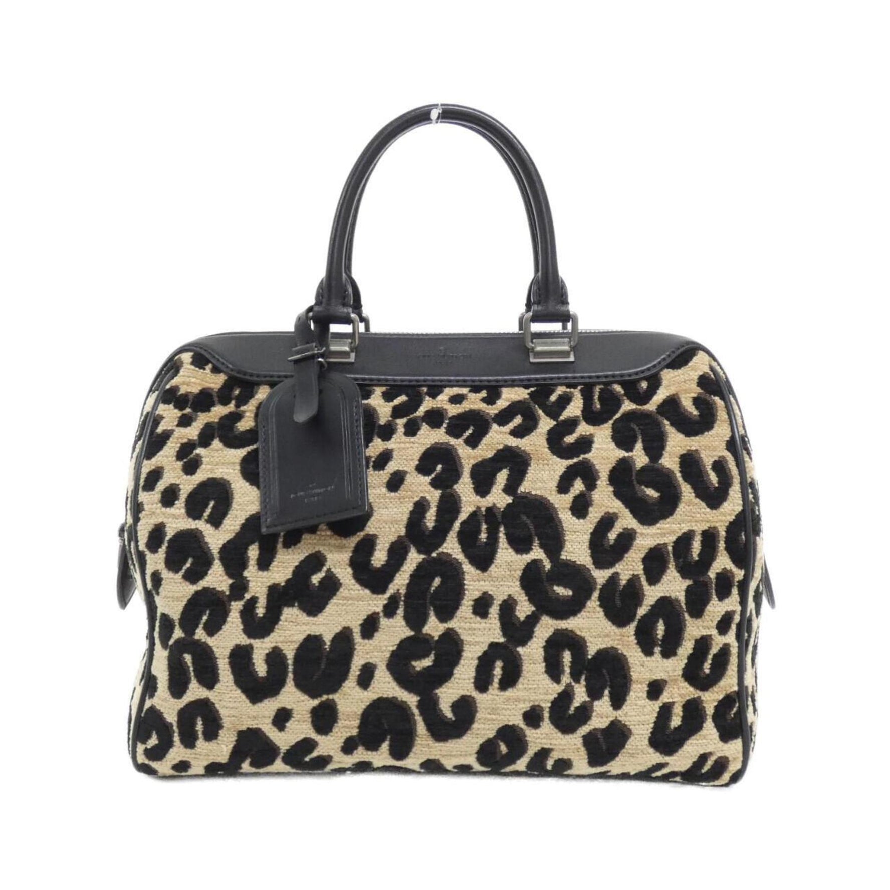 Louis Vuitton Leopard Print Speedy PM Boston Bag