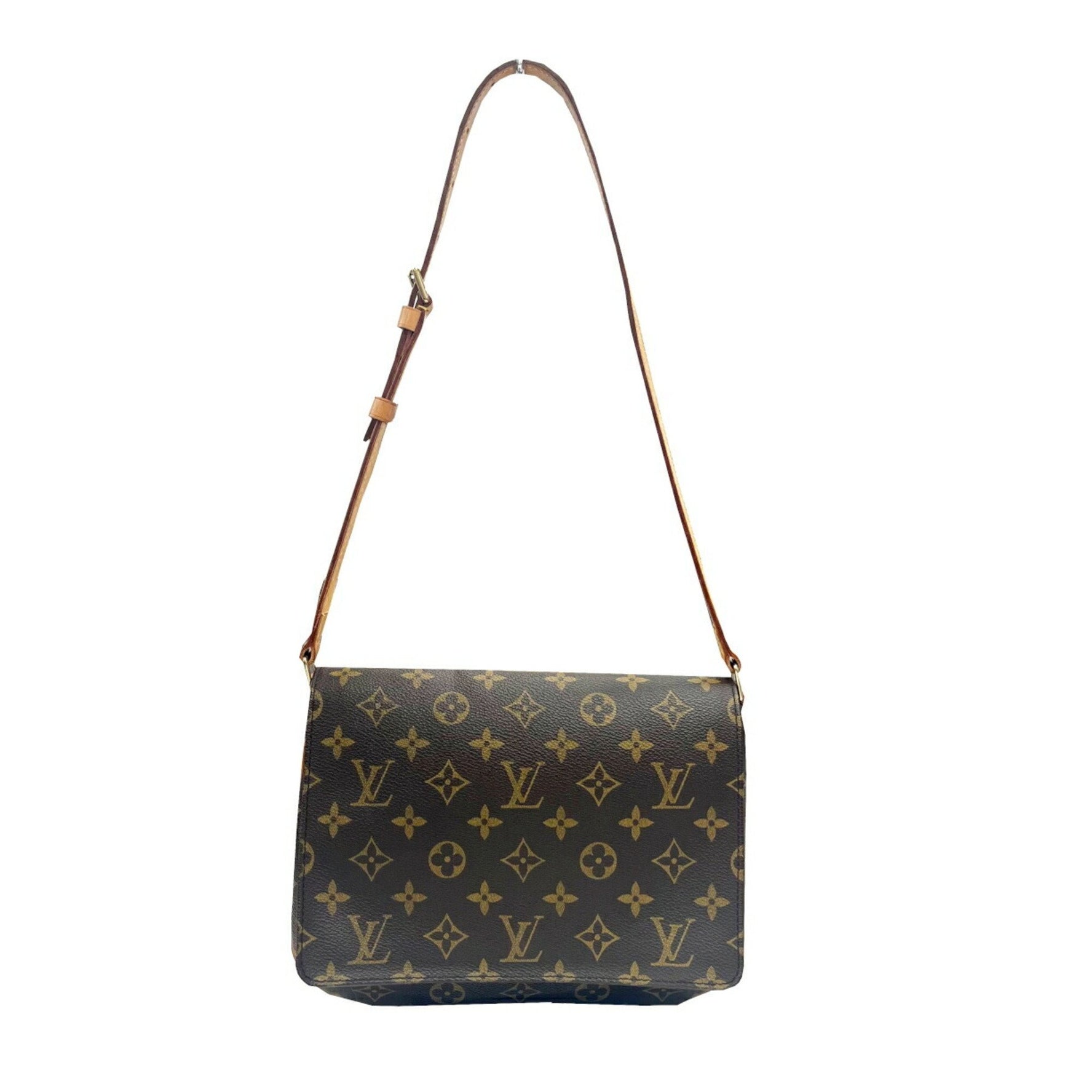 LOUIS VUITTON Musette Tango Shoulder Bag Monogram Short Strap