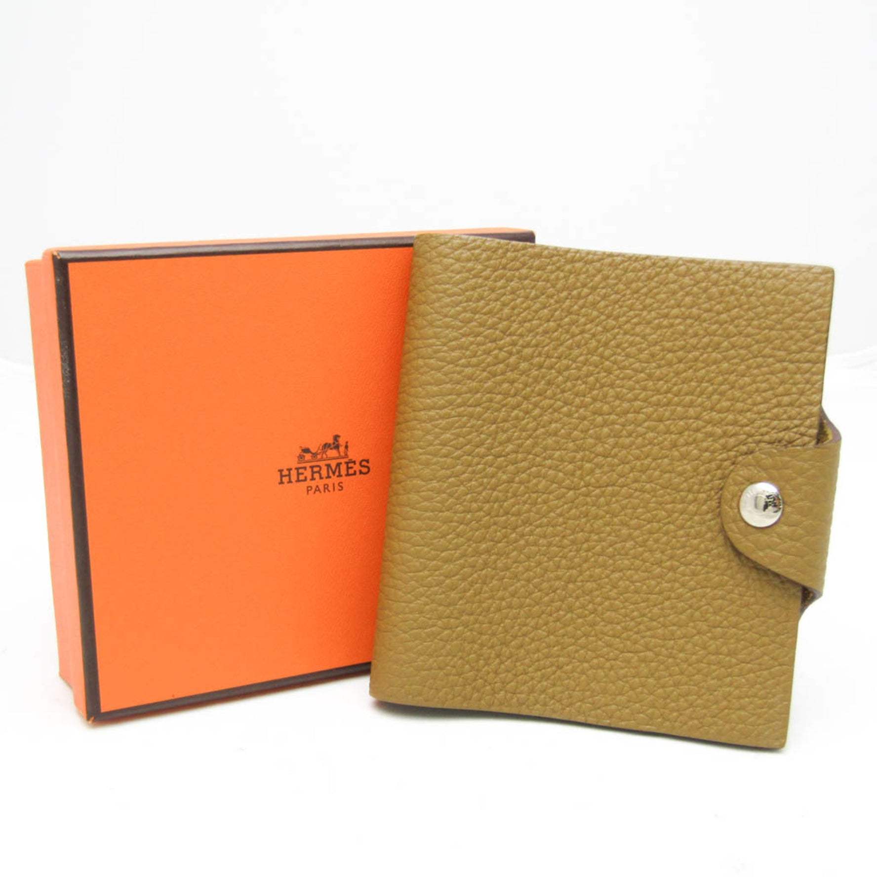 Hermes Ulysse Pocket Size Planner Cover Brown mini
