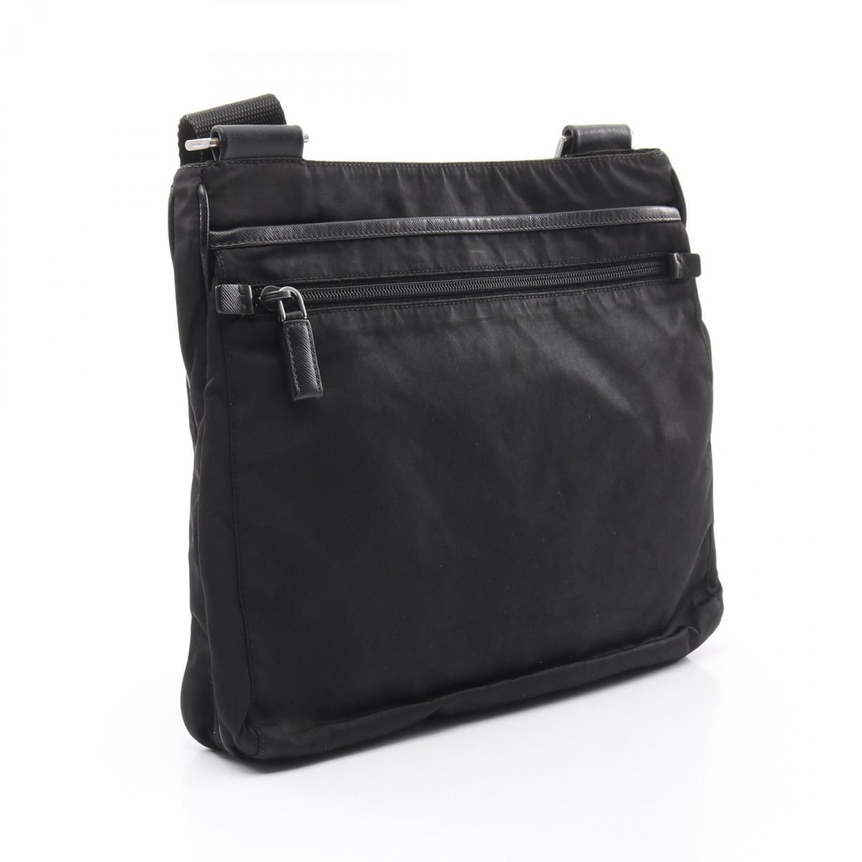 Prada shoulder bag in nylon and Saffiano leather women