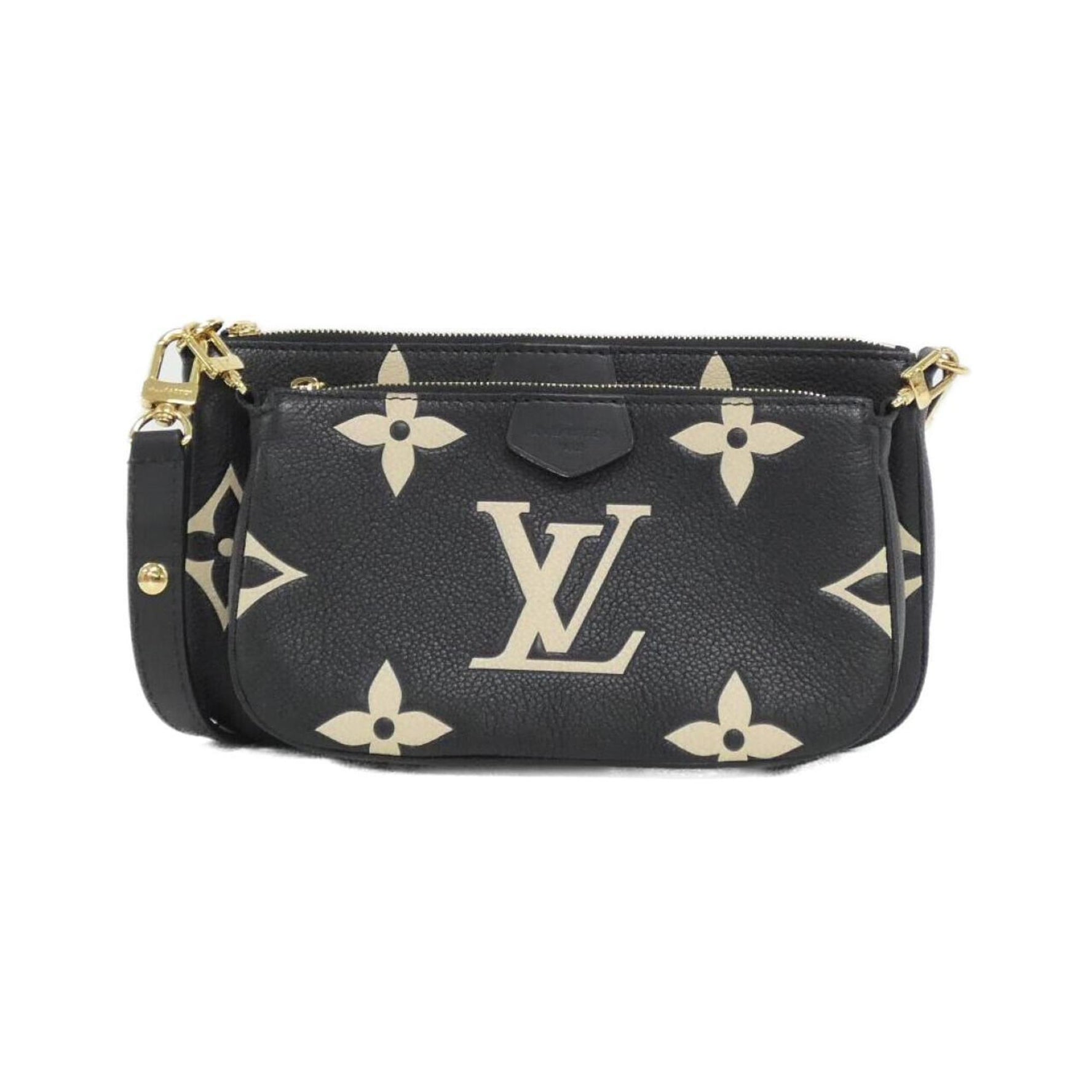 Louis Vuitton Two-Tone Monogram Empreinte Multi Pochette Accessoires Shoulder Bag