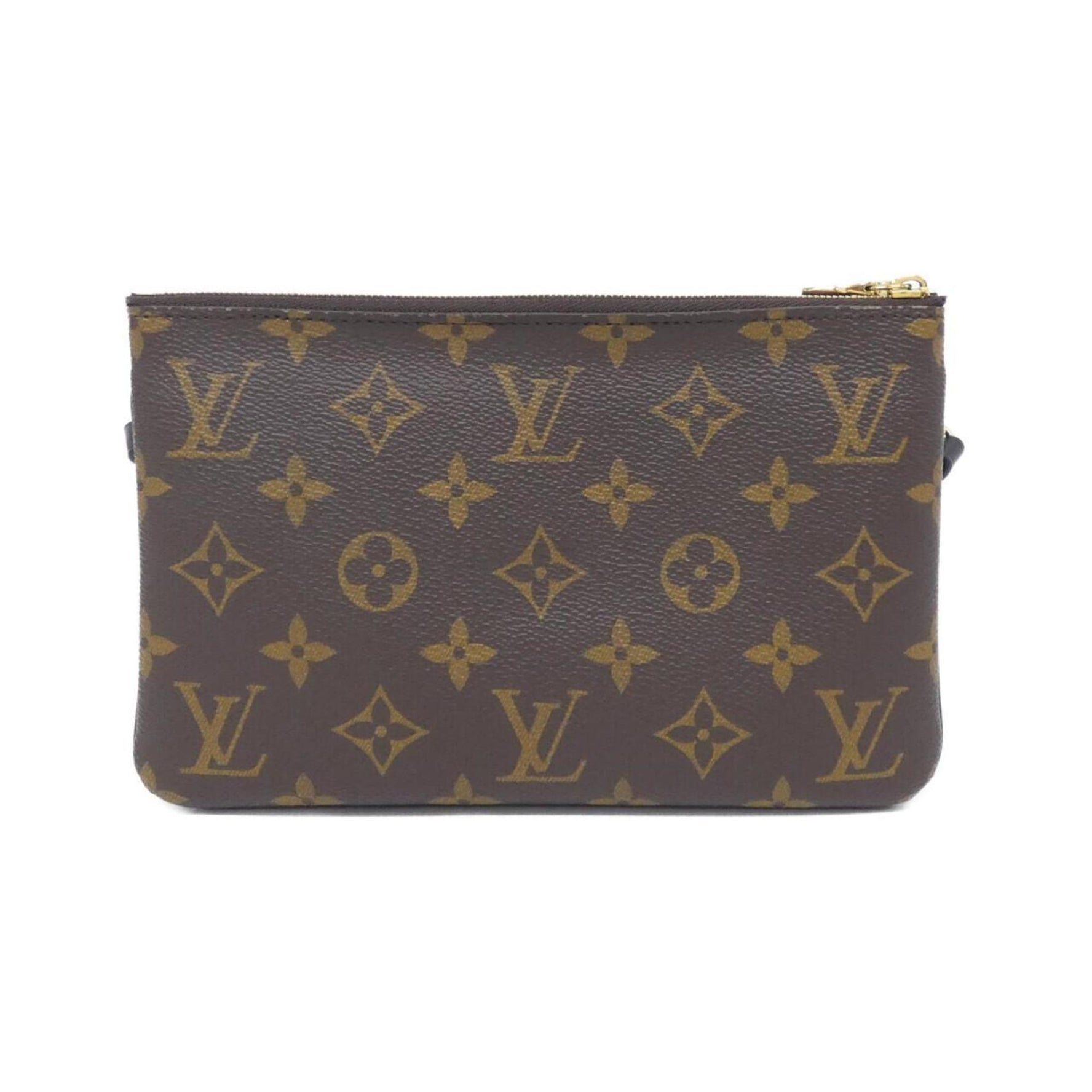 Louis Vuitton Monogram Giant Pochette Double Zip Shoulder Bag