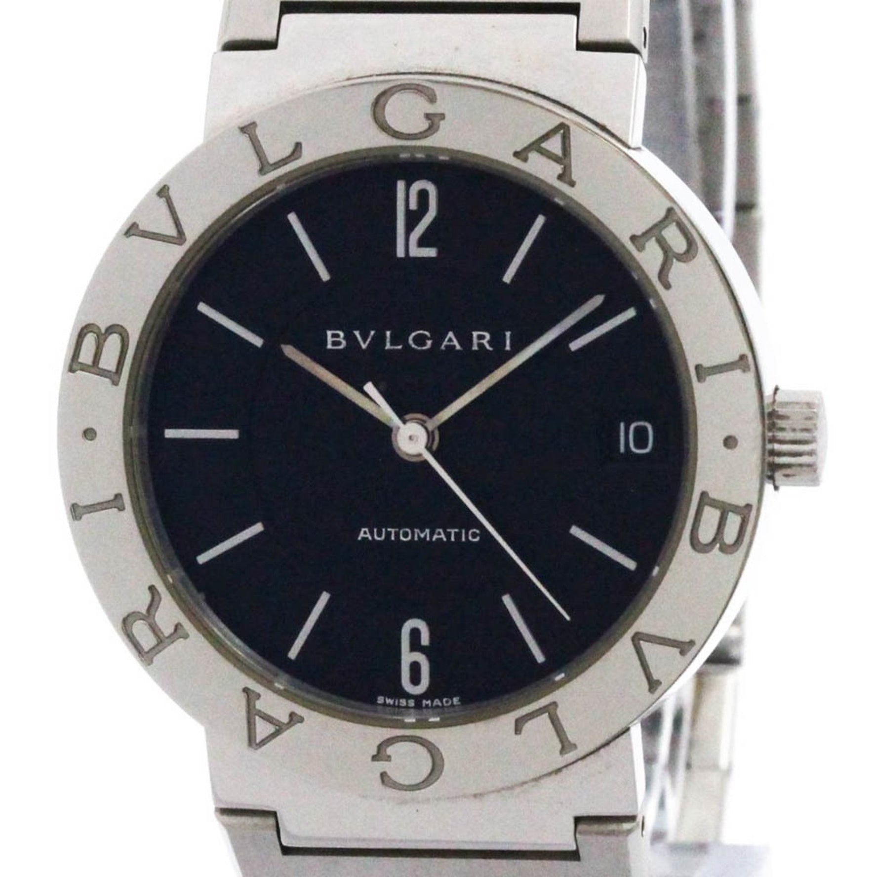 BVLGARI BVLGARI-BVLGARI Steel Automatic Watch AUTO Polished