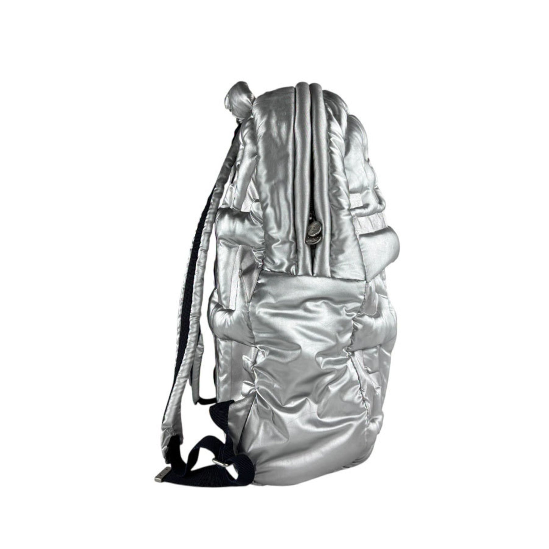 CHANEL Doudaune Nylon Backpack, Men's/Women's