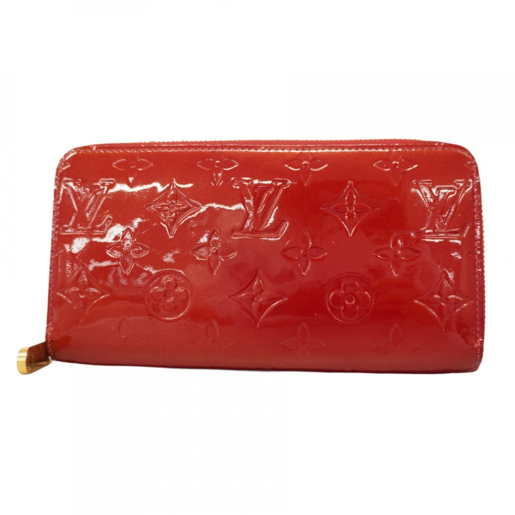Louis Vuitton Vernis Zippy Wallet Pomme d'Amour Long