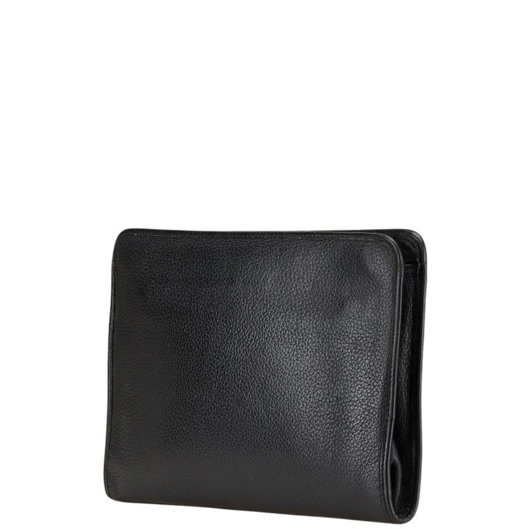 Burberry Nova Check Shadow Horse Clutch Bag in Leather