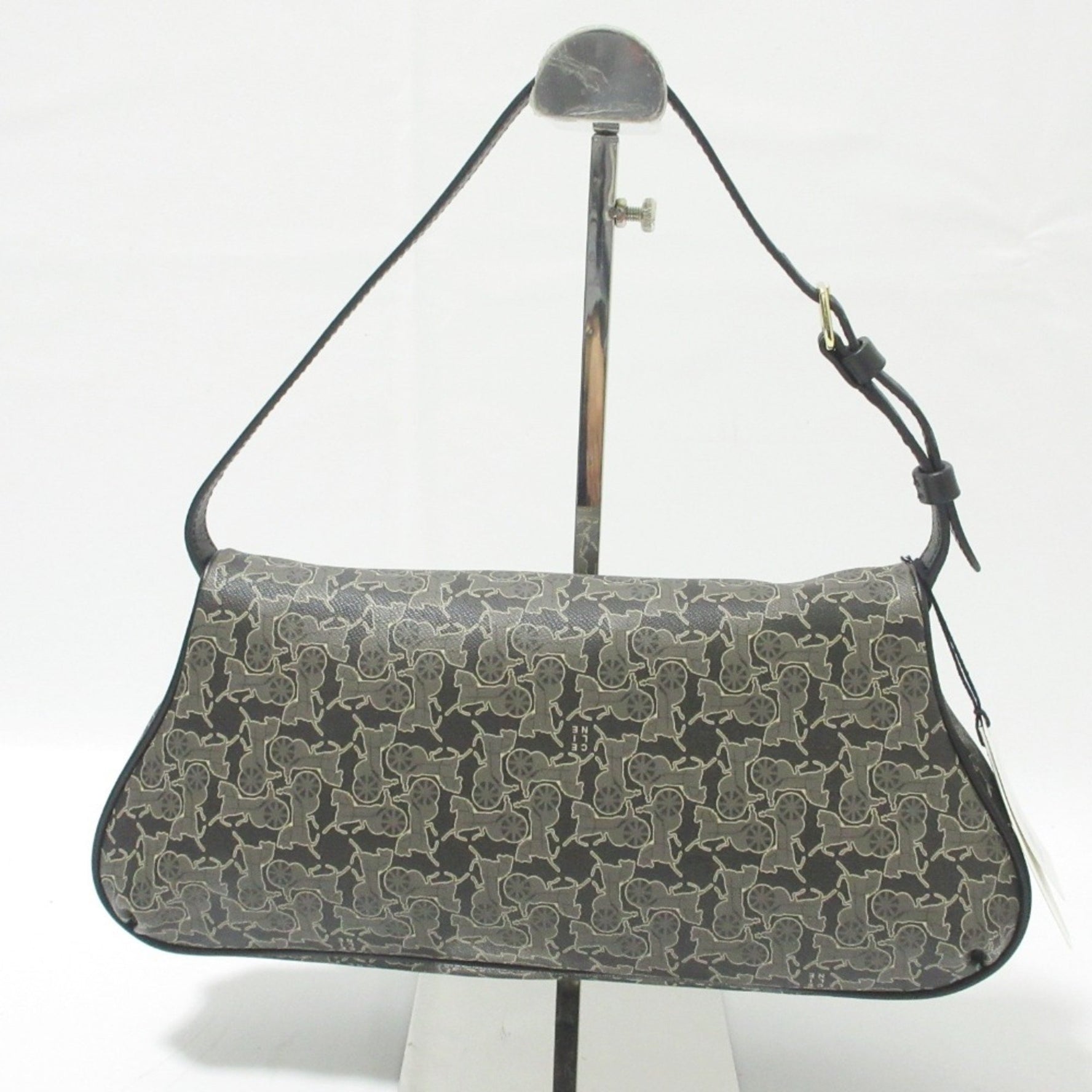 CELINE Sulky Carriage Pattern One Shoulder Bag Handbag