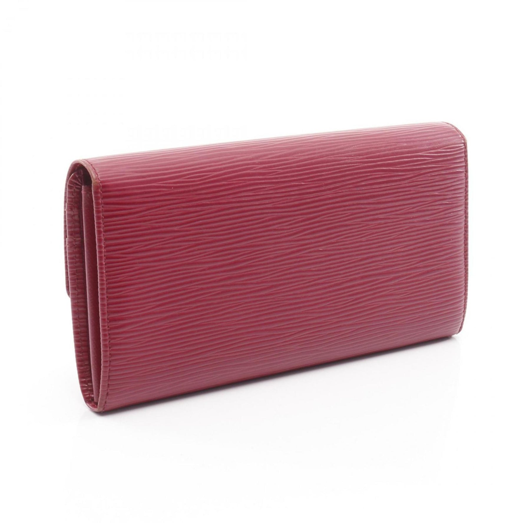 Louis Vuitton Sarah Portefeuille Bi-fold Long Wallet in Epi Leather, Pink