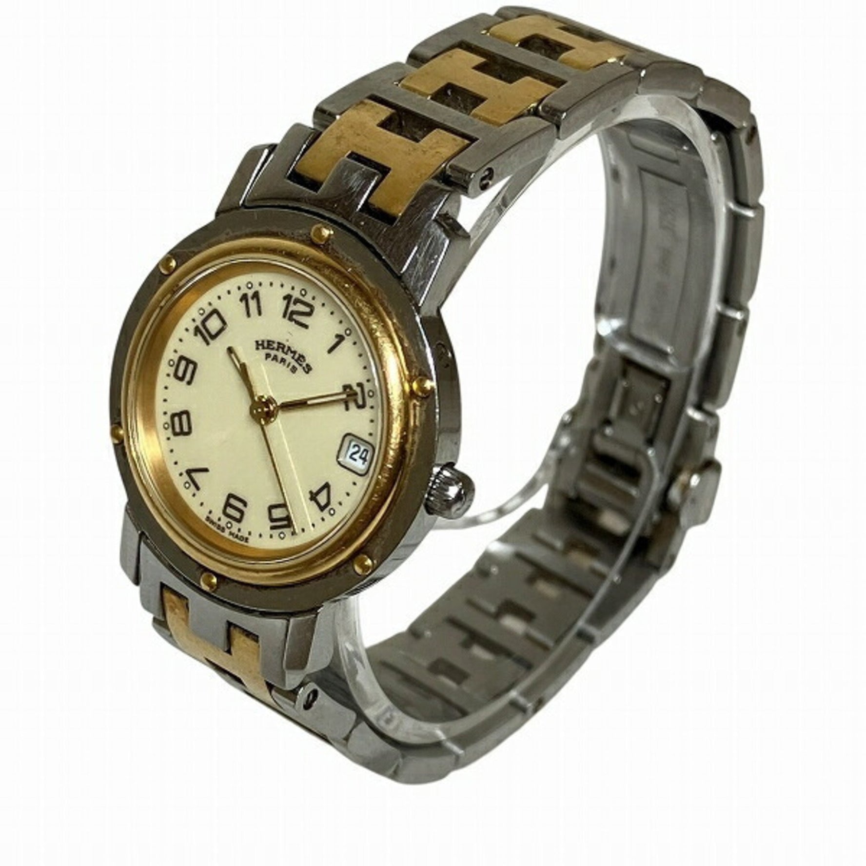 Hermes Clipper CL4.220 Quartz Watch Women's