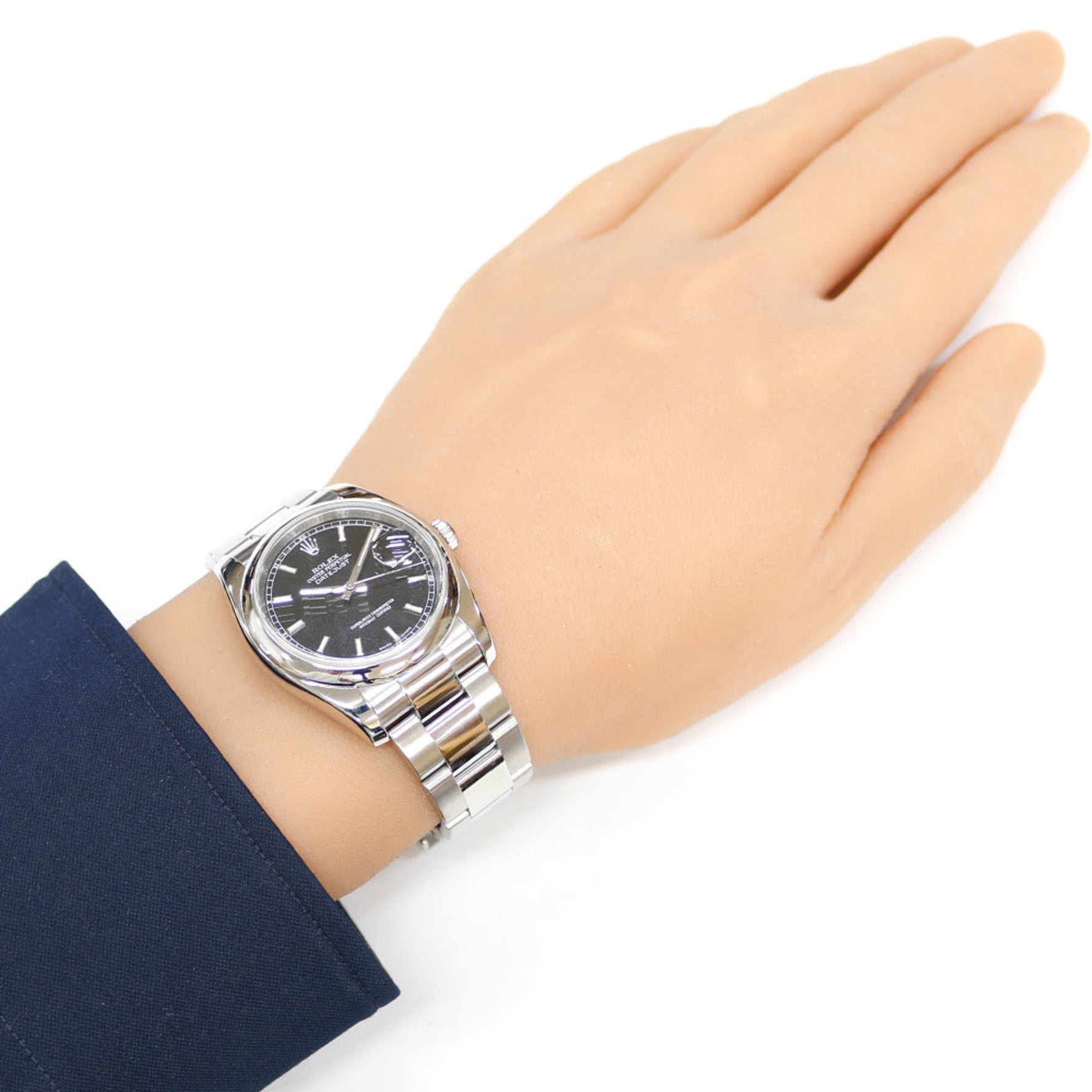 Rolex Datejust Oyster Perpetual Watch Stainless Steel Automatic Z Series 2006 Model