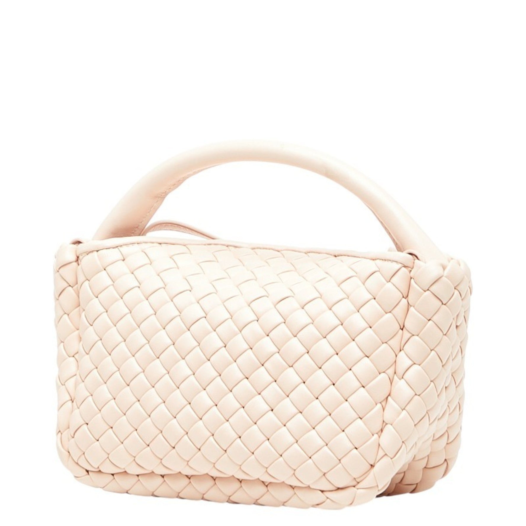 Bottega Veneta Intrecciato Small Cobblestone Handbag/Shoulder Bag, Leather
