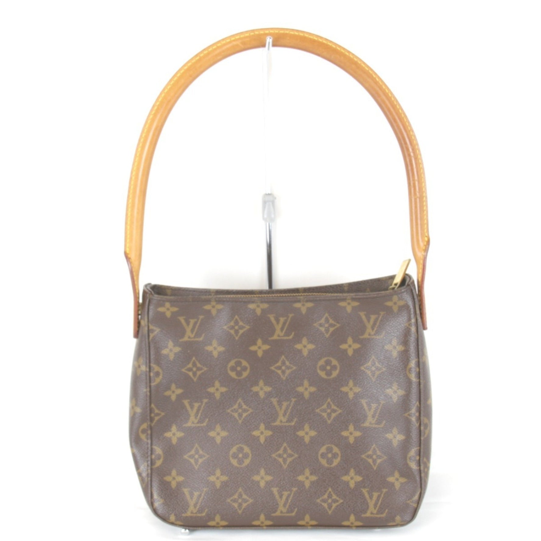 Louis Vuitton LV Monogram Looping MM Shoulder Bag Canvas