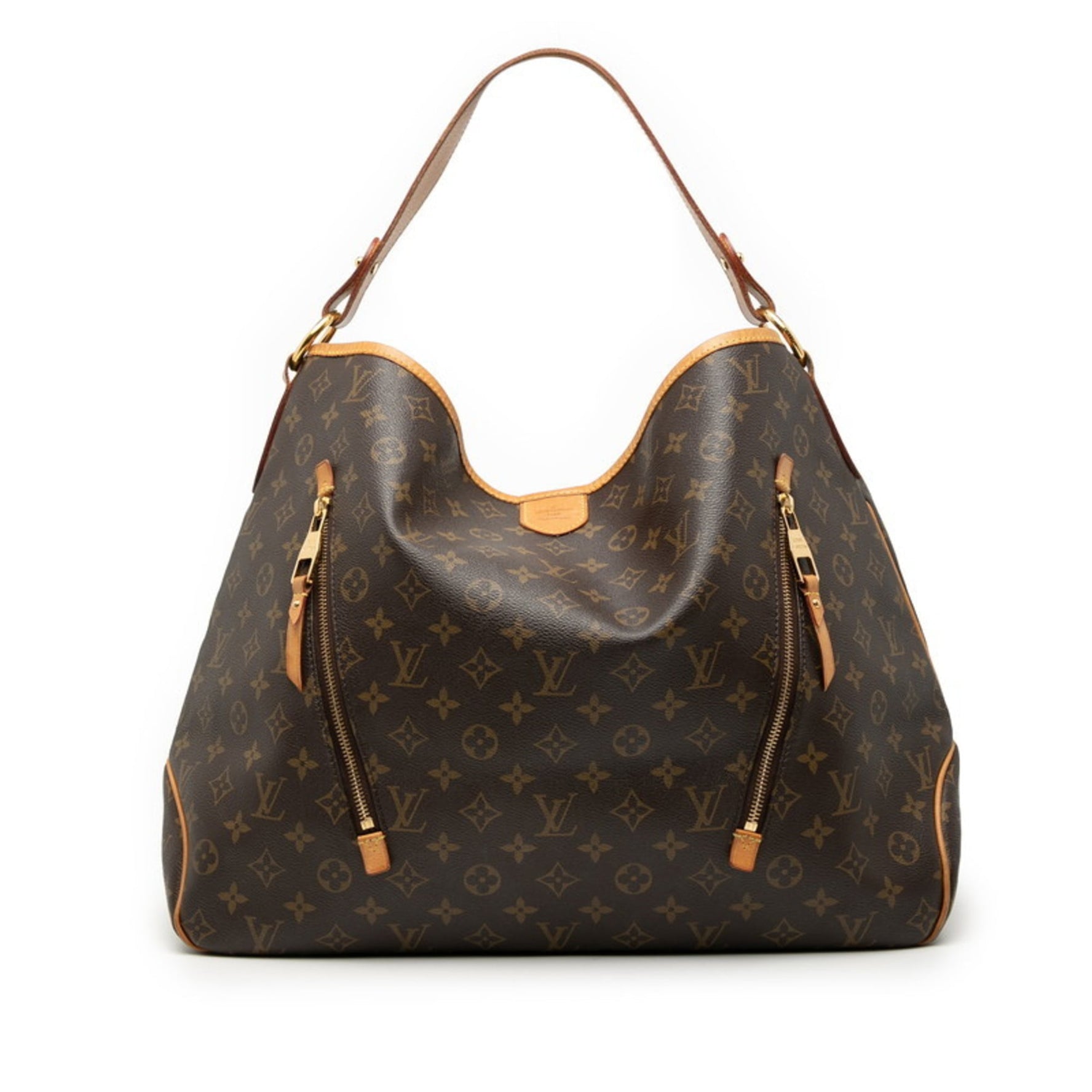 Louis Vuitton Monogram Delightful GM Shoulder Bag Brown Leather LOUIS VUITTON