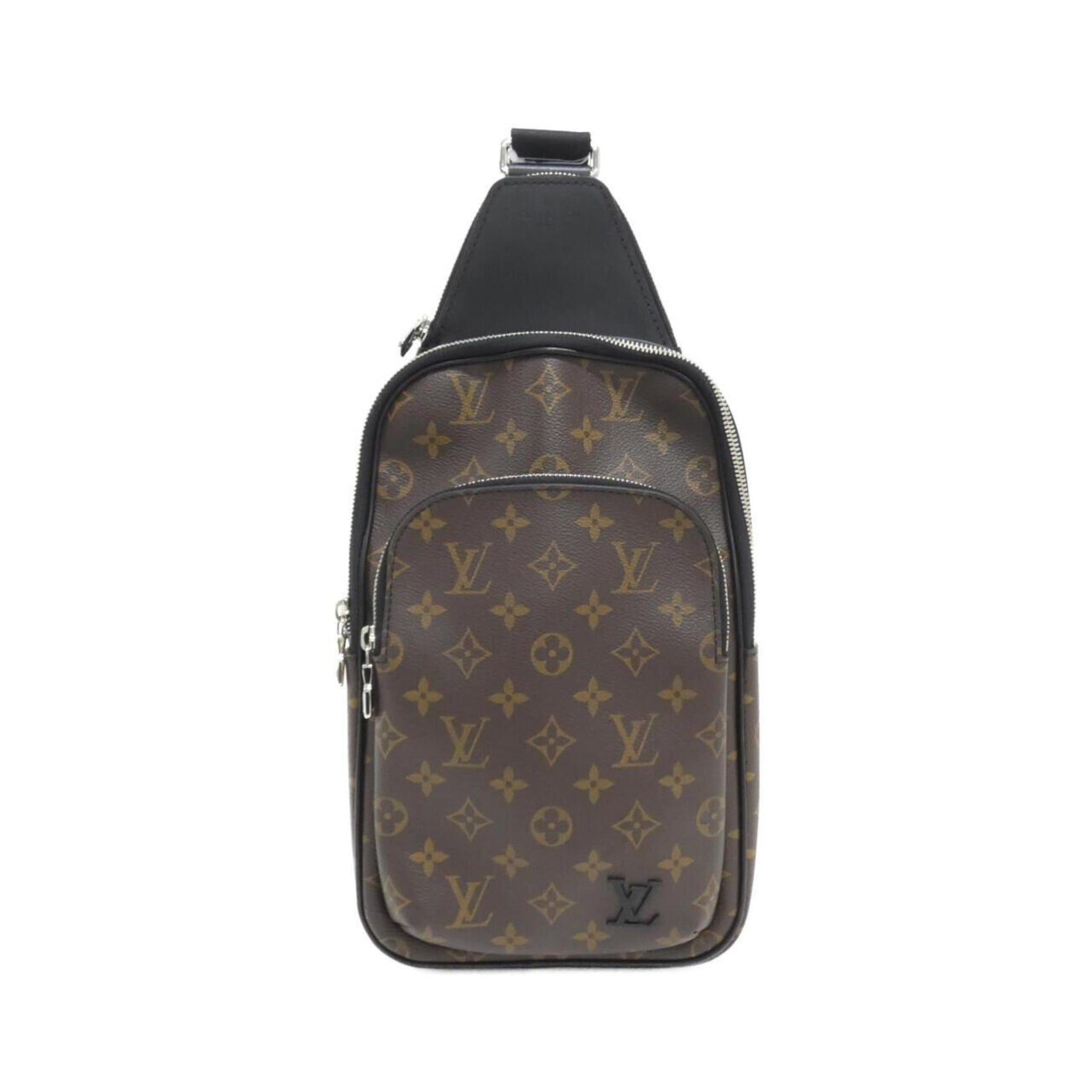 Louis Vuitton Monogram Macassar Avenue Sling Bag Shoulder