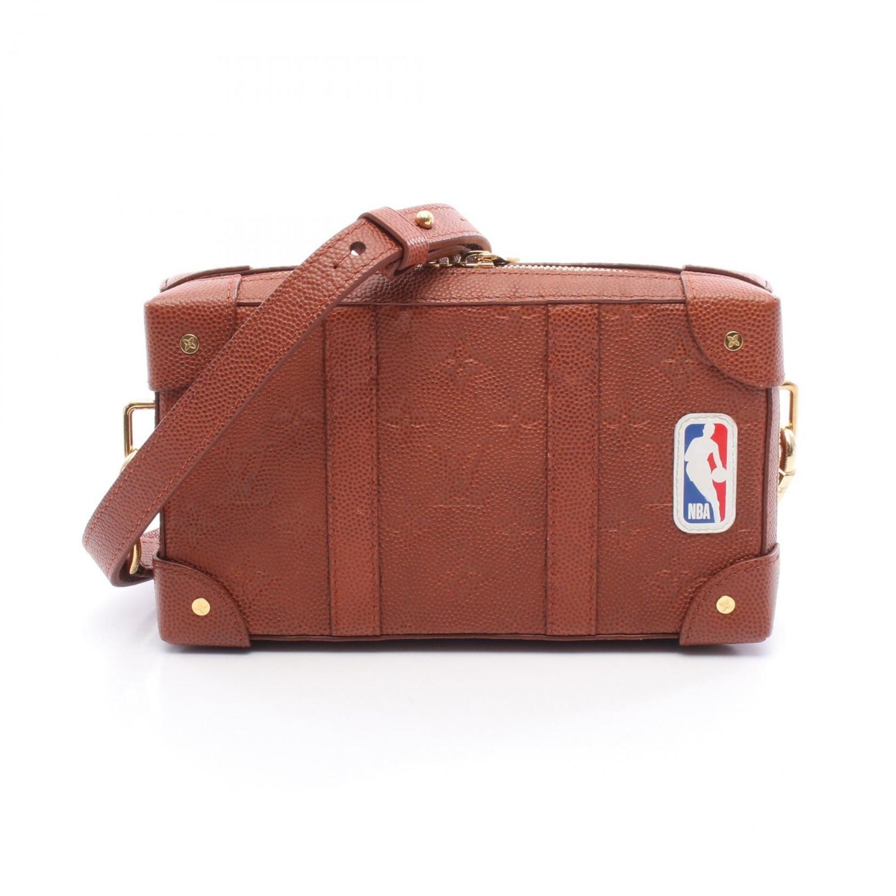 Louis Vuitton x NBA Soft Trunk Shoulder Bag in Monogram Taurillon Leather, Men's