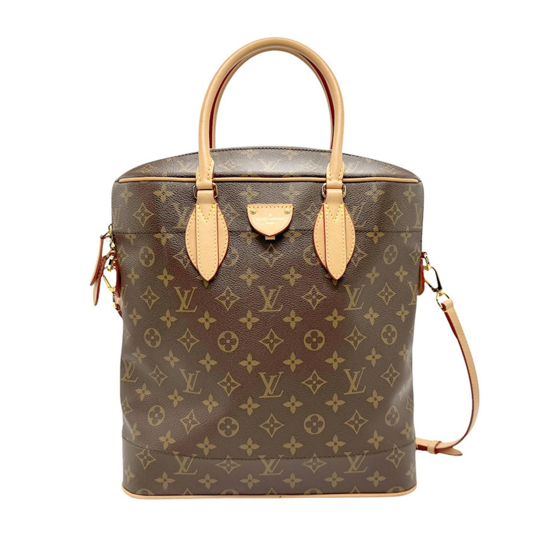 Louis Vuitton Shoulder Bag Monogram Carryall MM Canvas Men's