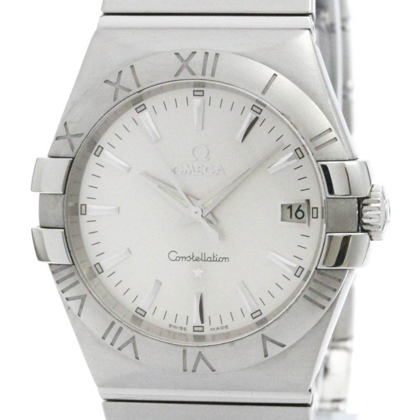 Polished OMEGA Constellation Steel Quartz Watch 123.10.35.60.02.001 BF581033