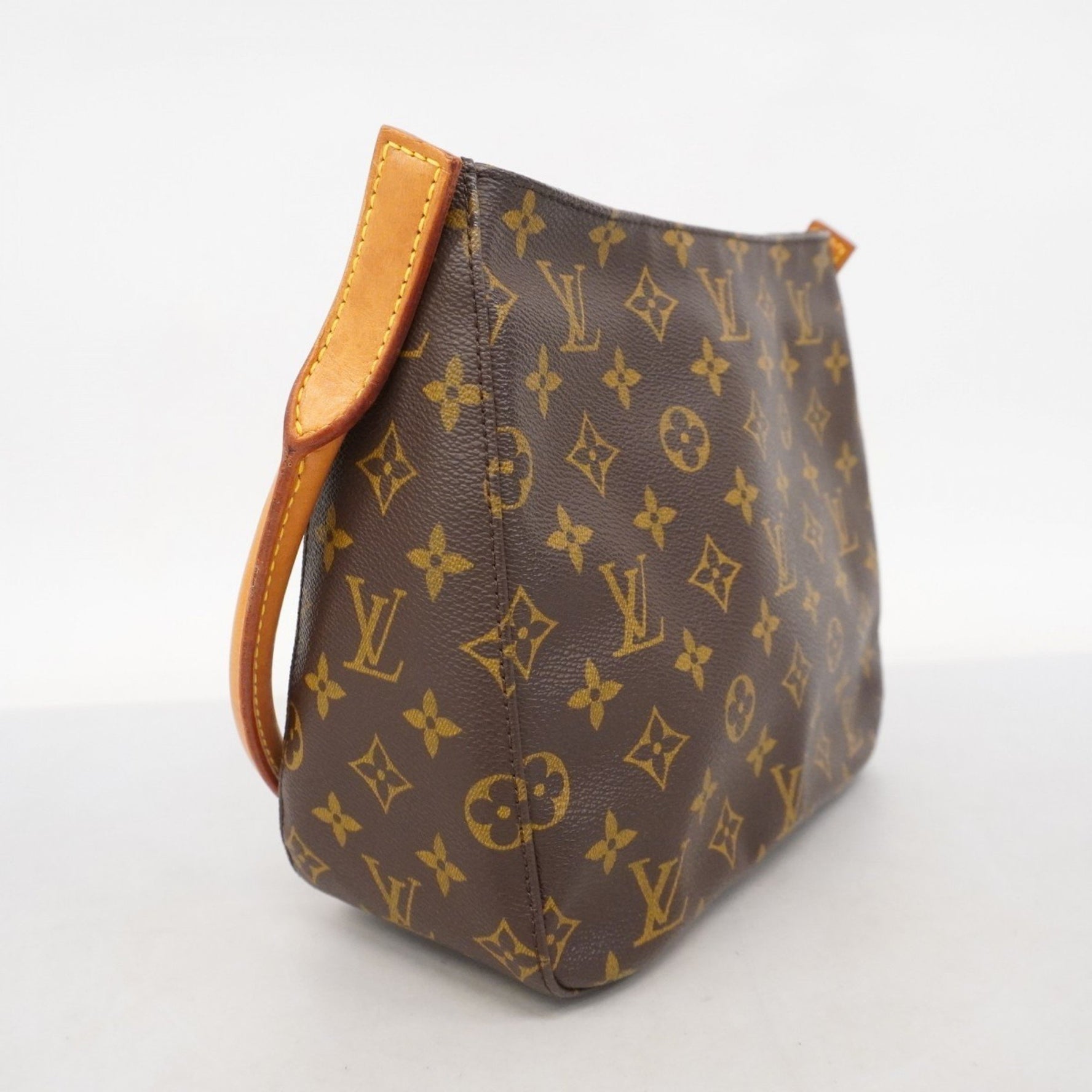 Louis Vuitton Monogram Looping MM Shoulder Bag M51146 Brown Women's