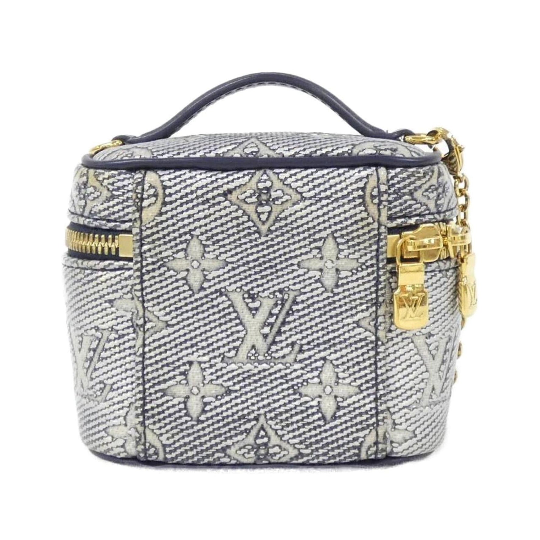Louis Vuitton Monogram Laminated Jacquard Micro Vanity Shoulder Bag
