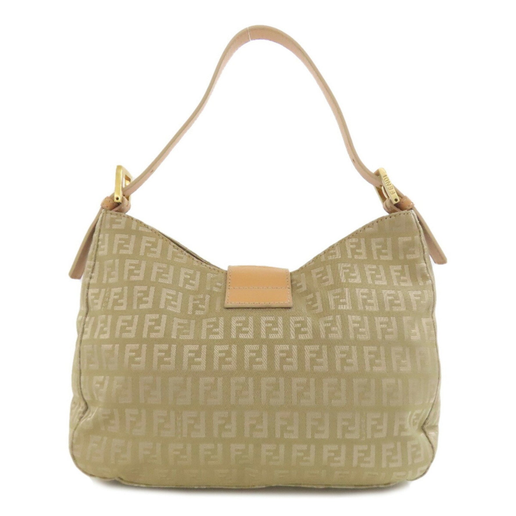 Fendi Zucca pattern canvas handbag