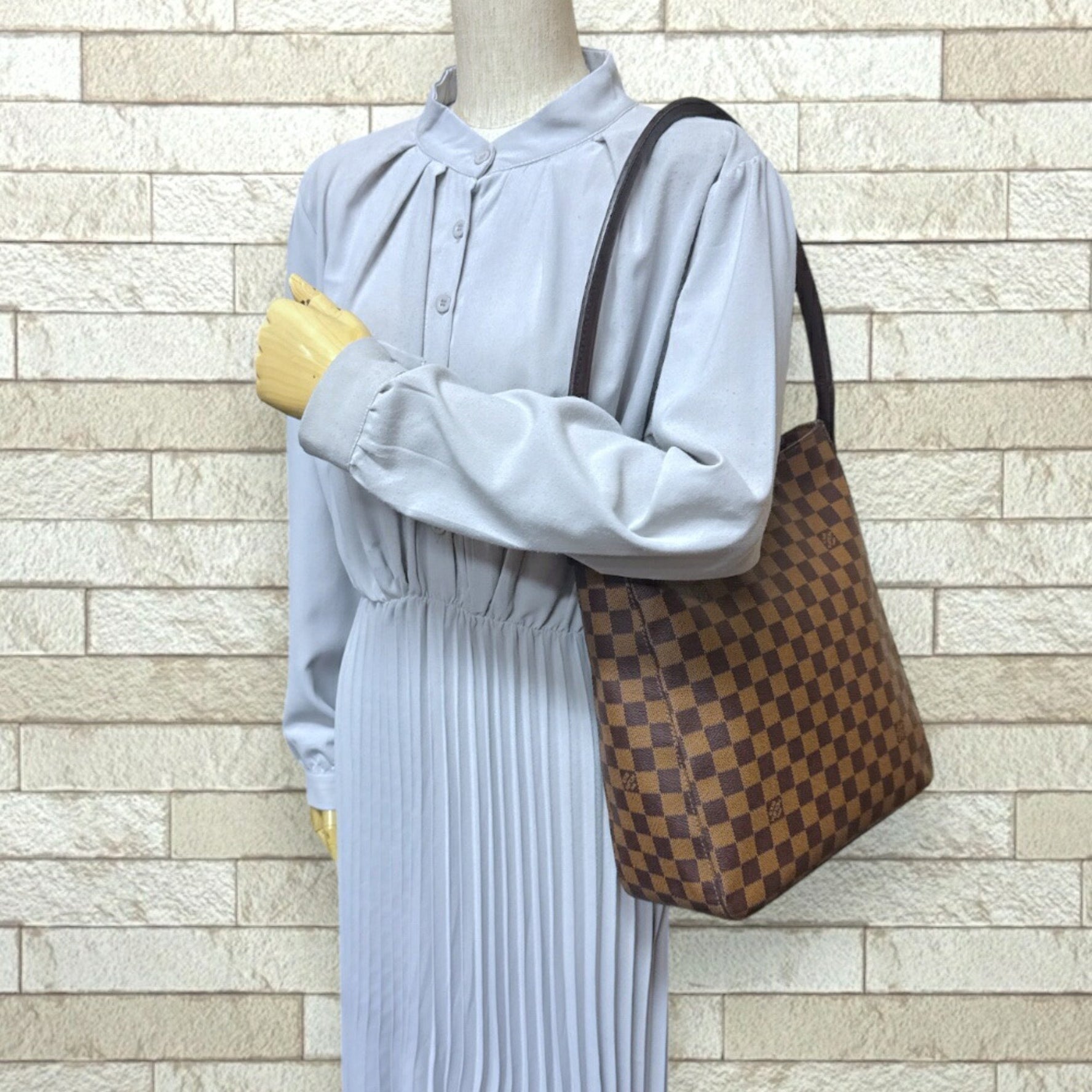 Louis Vuitton Looping GM Damier Shoulder Bag, Canvas