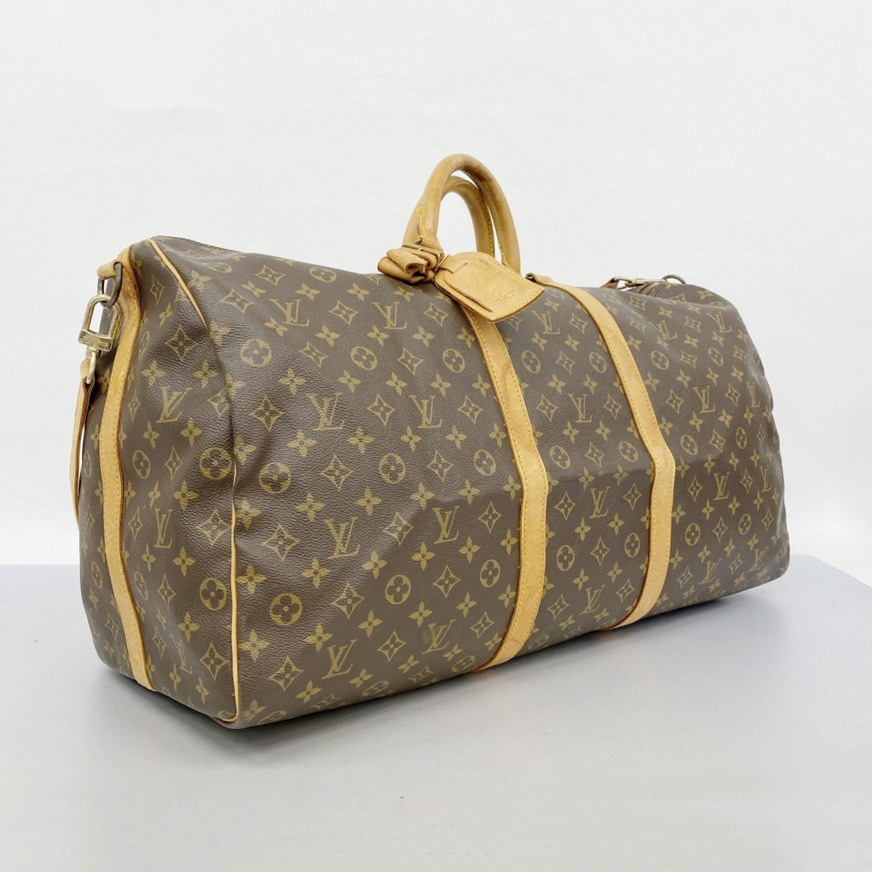 Louis Vuitton Monogram Keepall Bandouliere 60 Boston Bag Men's/Women's